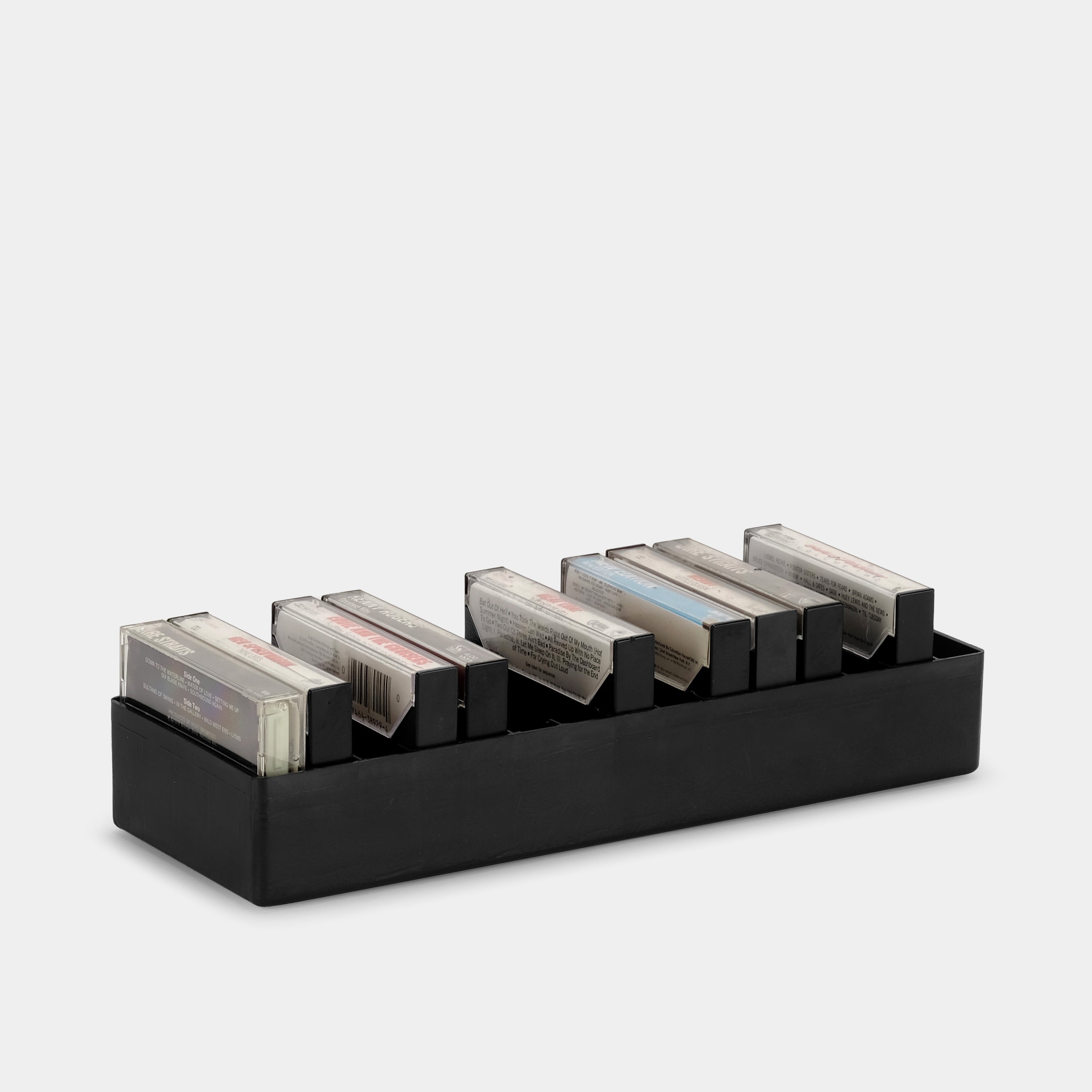Bear-Kat White Cassette Tape Storage