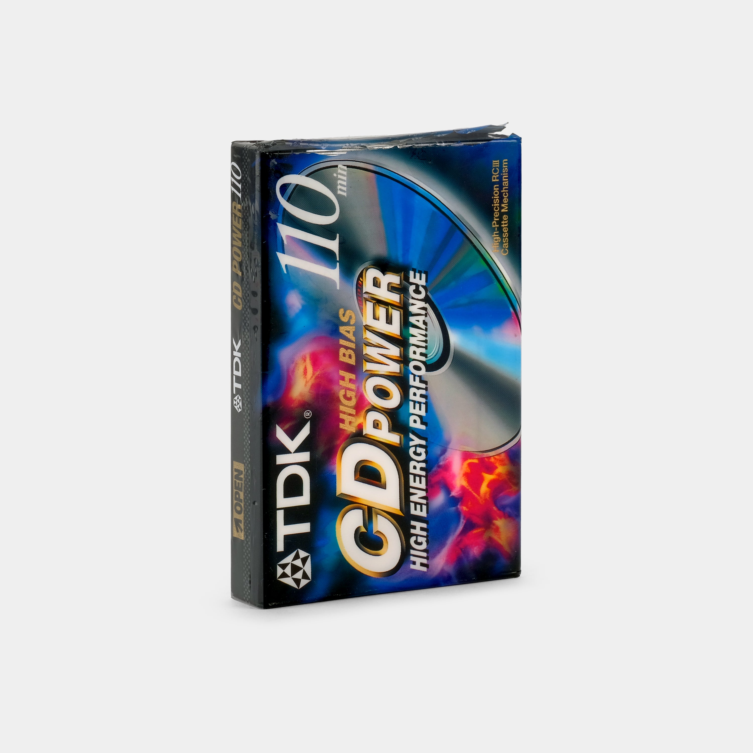 TDK CD Power 110 Type II 110 Min Blank Cassette Tape