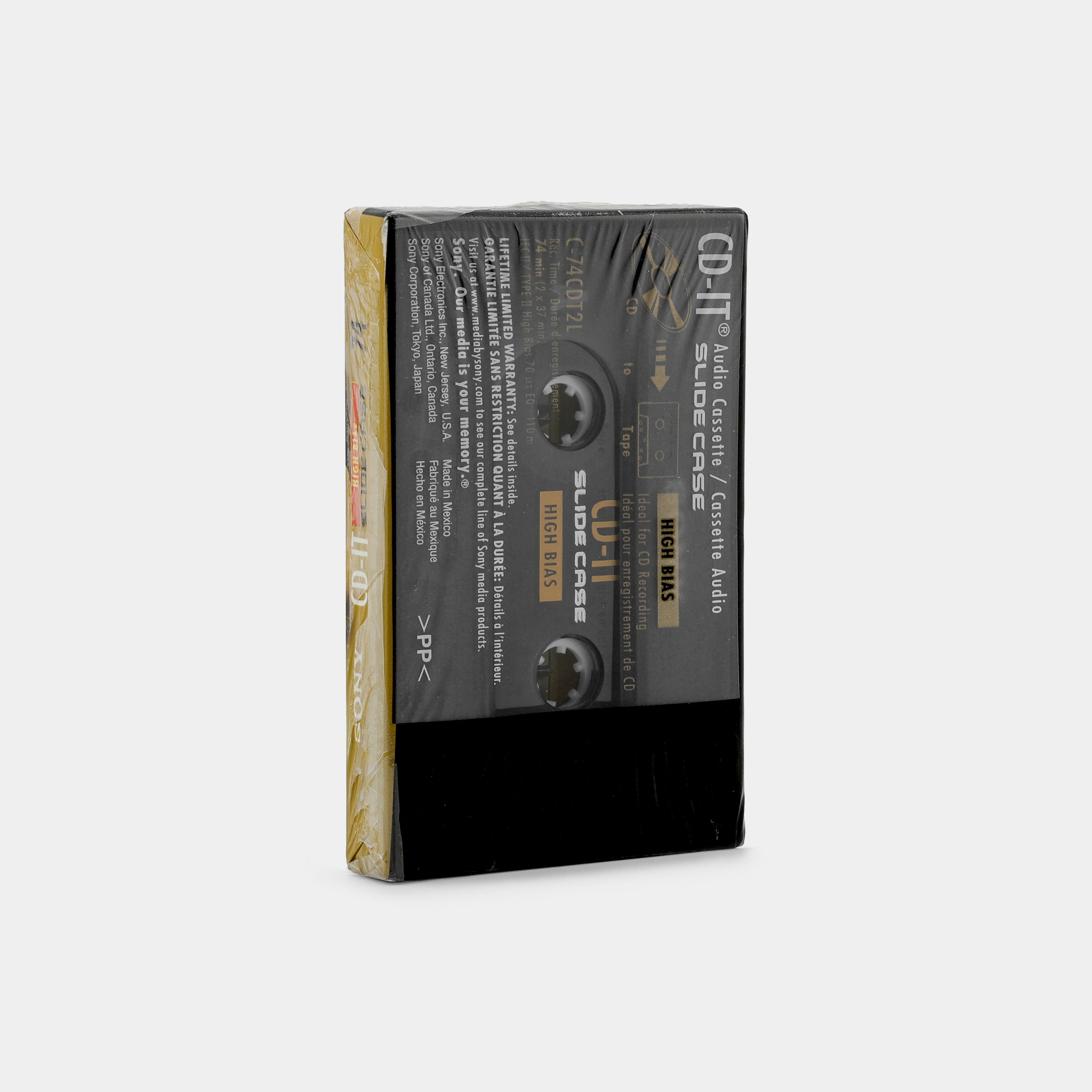 Sony CD-IT Type I 74 Min Blank Recordable Cassette Tape