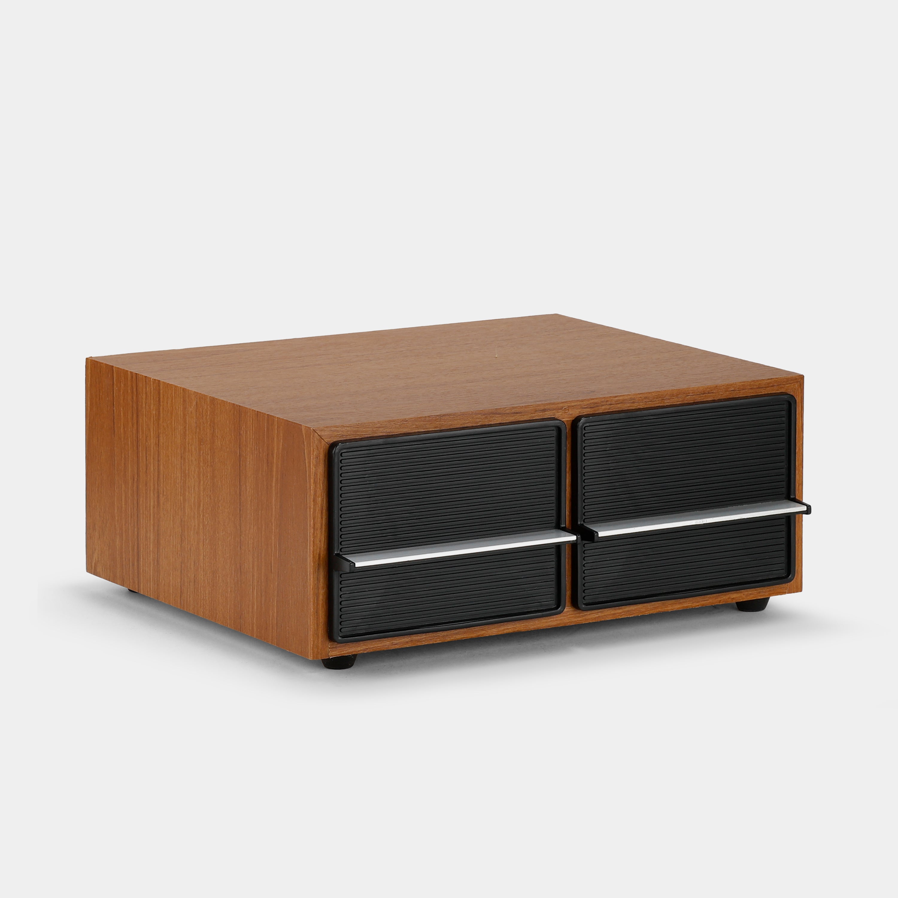 Wood Cassette Tape Storage Drawers