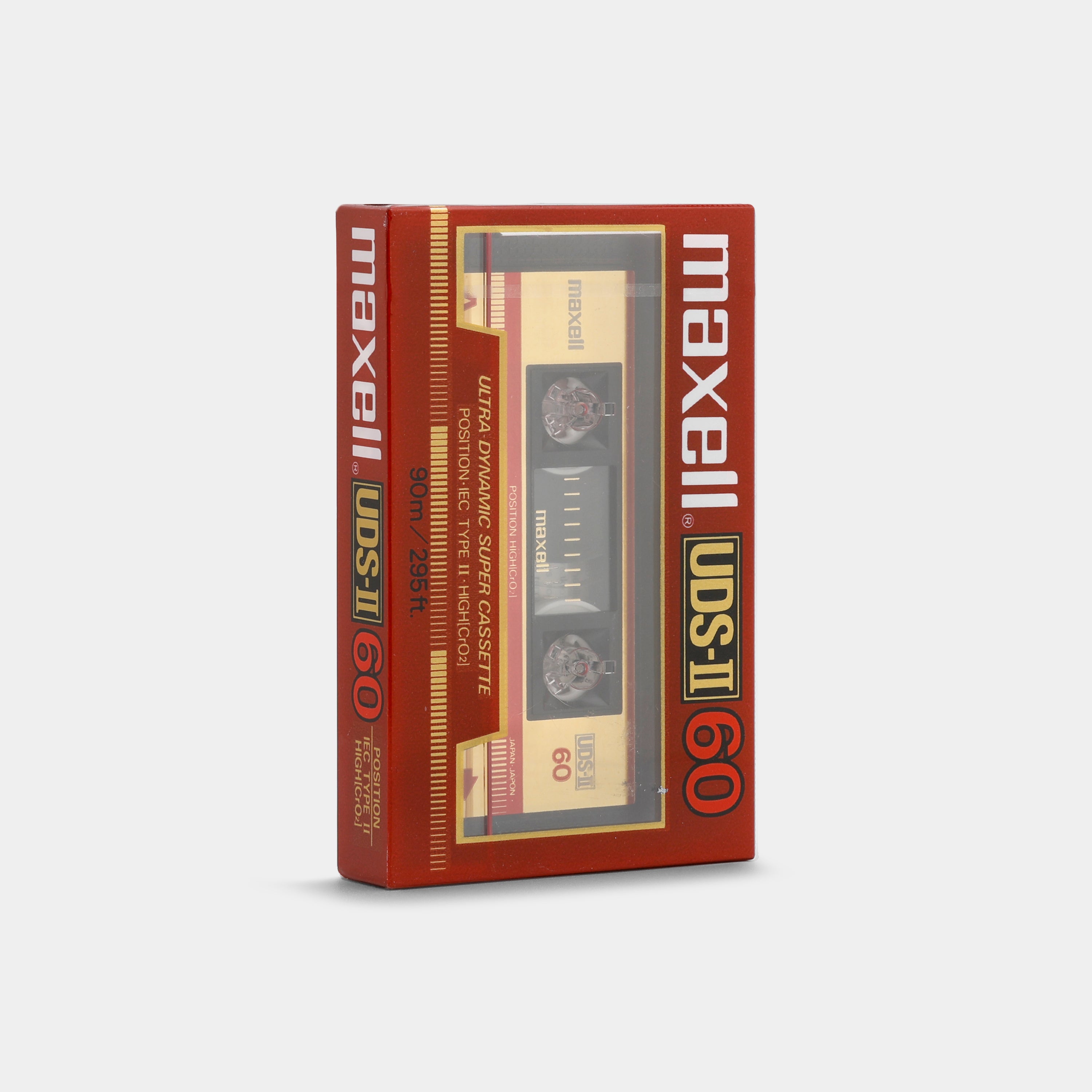 Maxell UDS-II Type II 60 Min Blank Cassette Tape