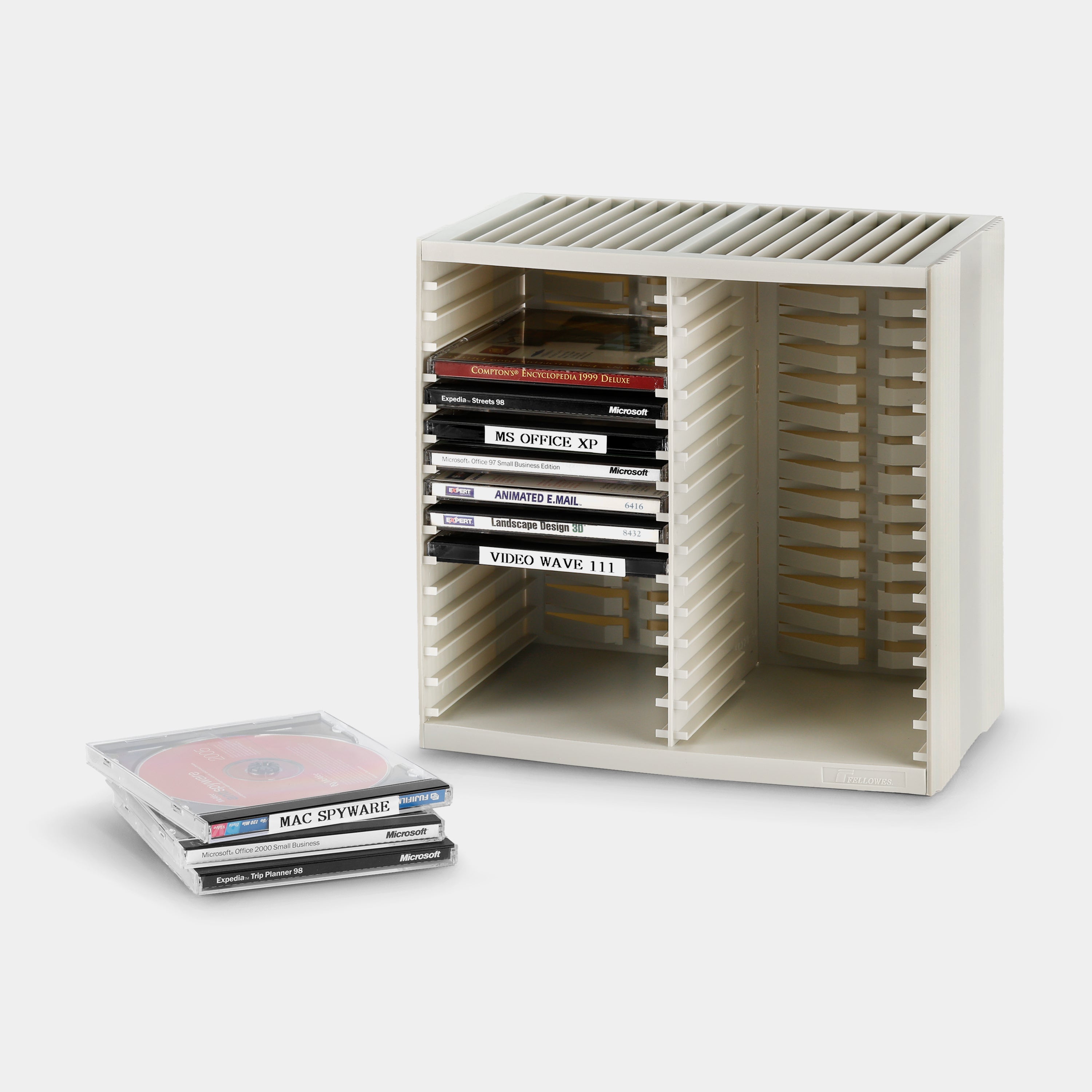 Fellowes CD Storage Unit for 30 CDs