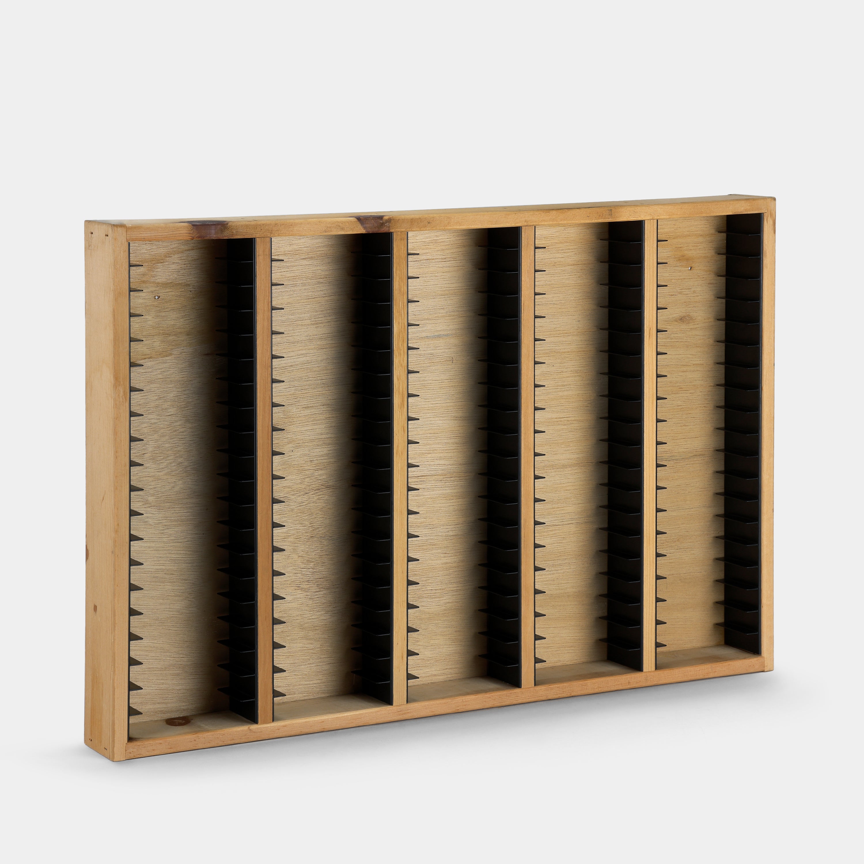 Wood Cassette Storage for 100 Cassettes