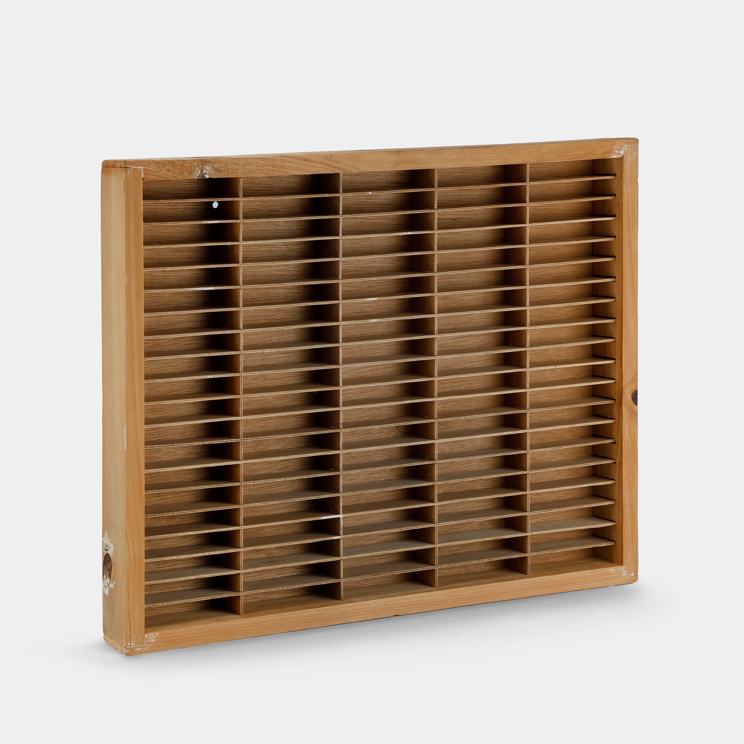 Wood Cassette Storage for 100 Cassettes