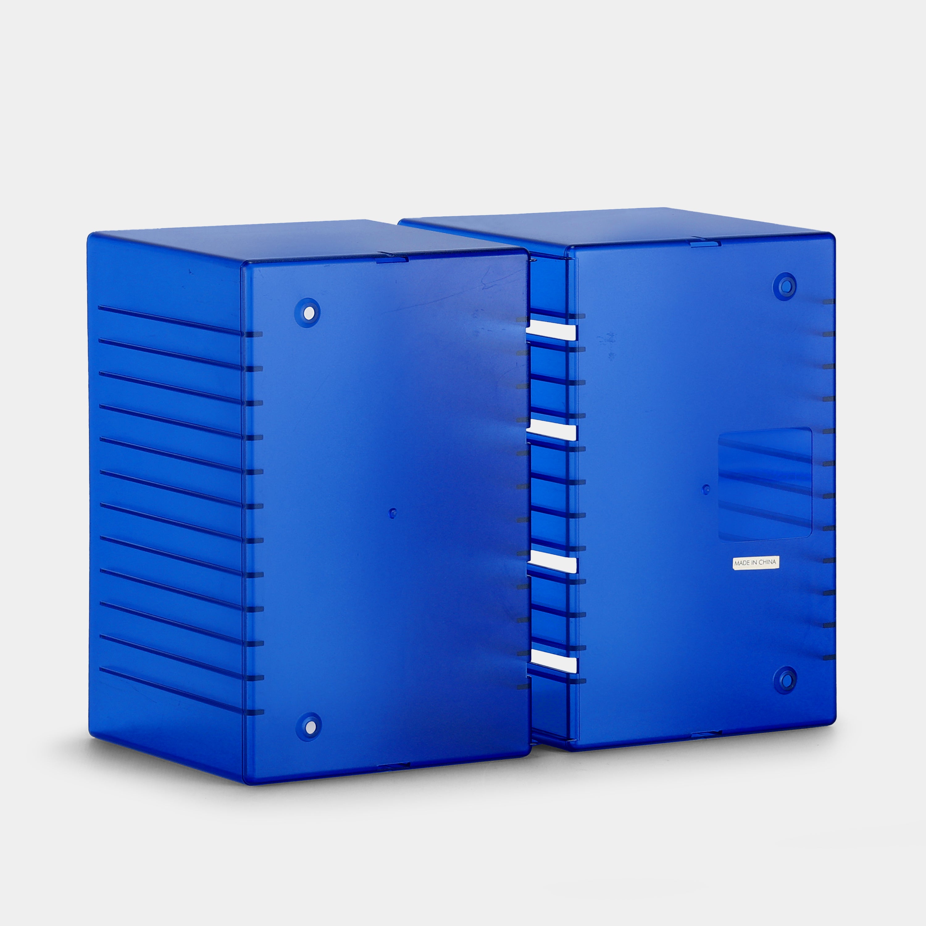 Atlantic Clear Blue CD Storage Rack for 24 CDs