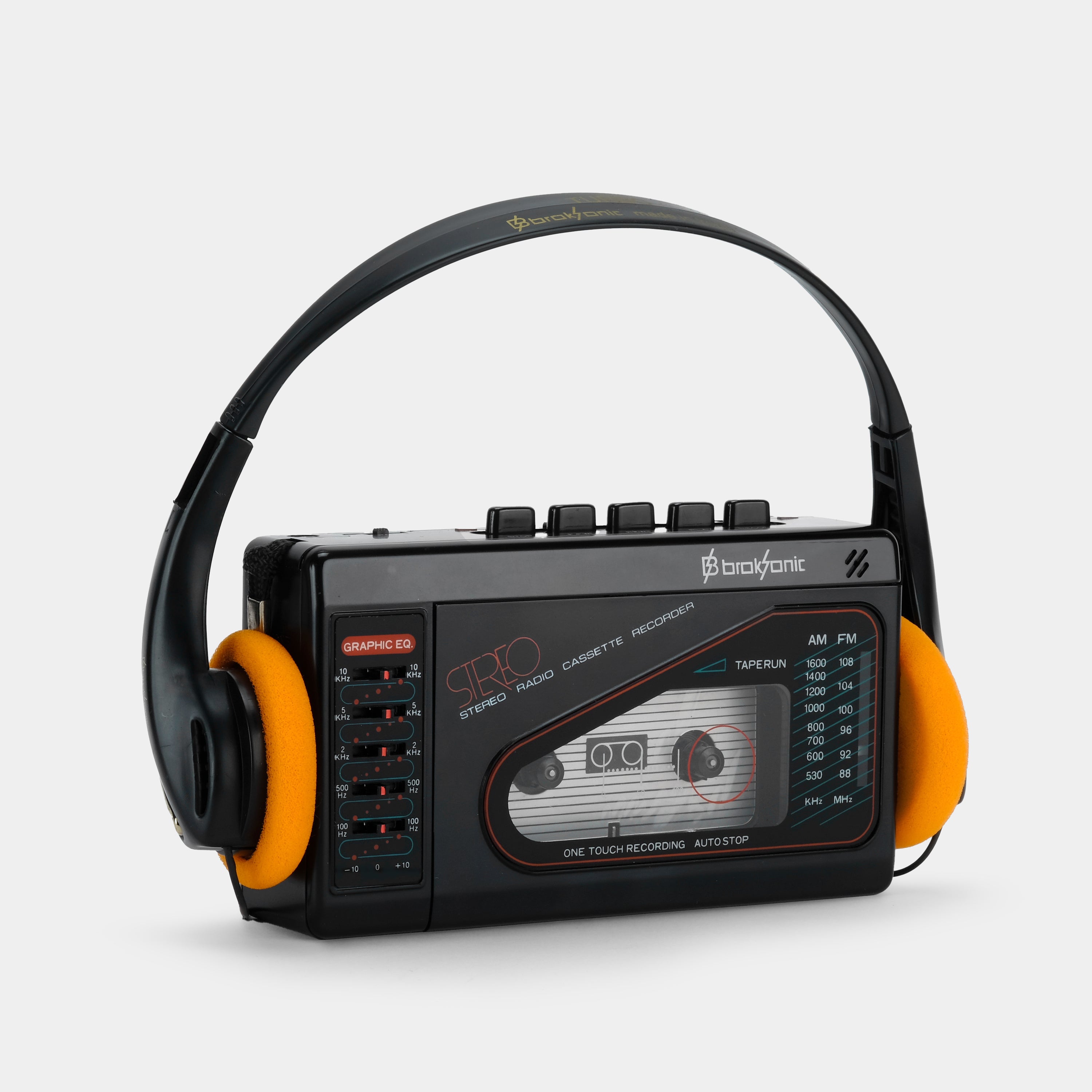 Broksonic TSG-45 AM/FM Stereo Cassette Player/Recorder (New Old Stock)