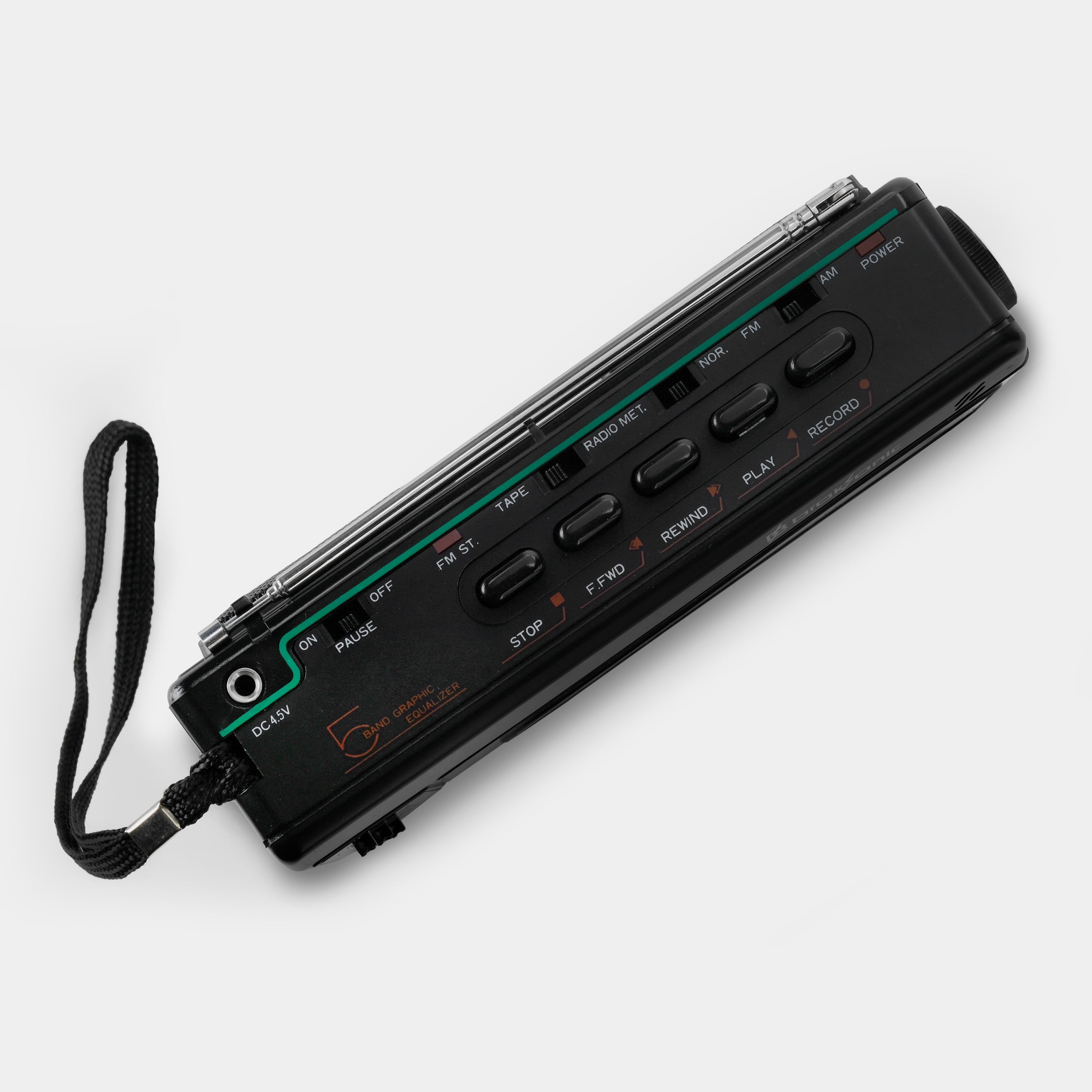 Broksonic TSG-45 AM/FM Stereo Cassette Player/Recorder (New Old Stock)