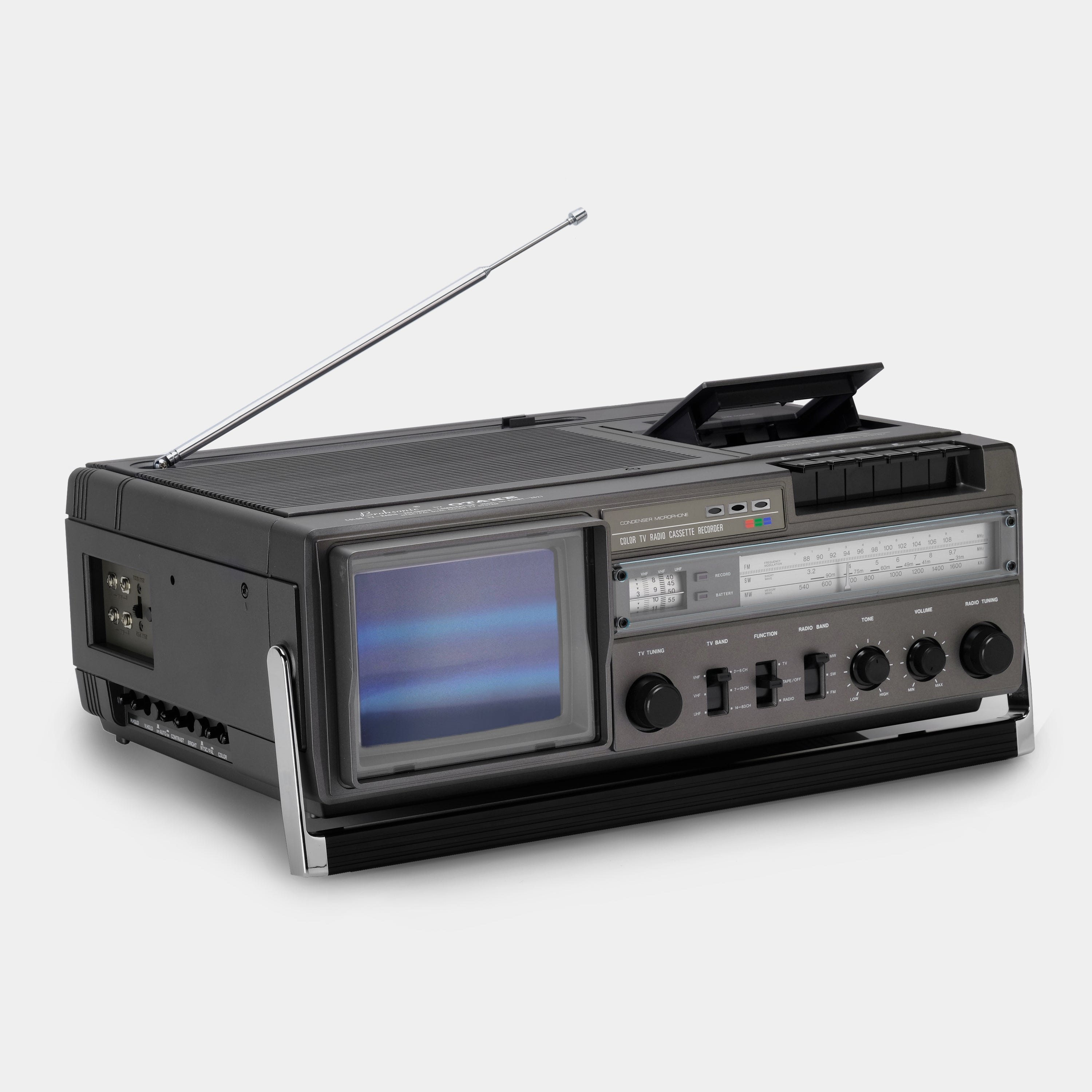 Broksonic by Otake CCIRT-3627 5.5 Inch Color TV with MW/FM/SW Radio and Cassette Recorder (Refurbished)