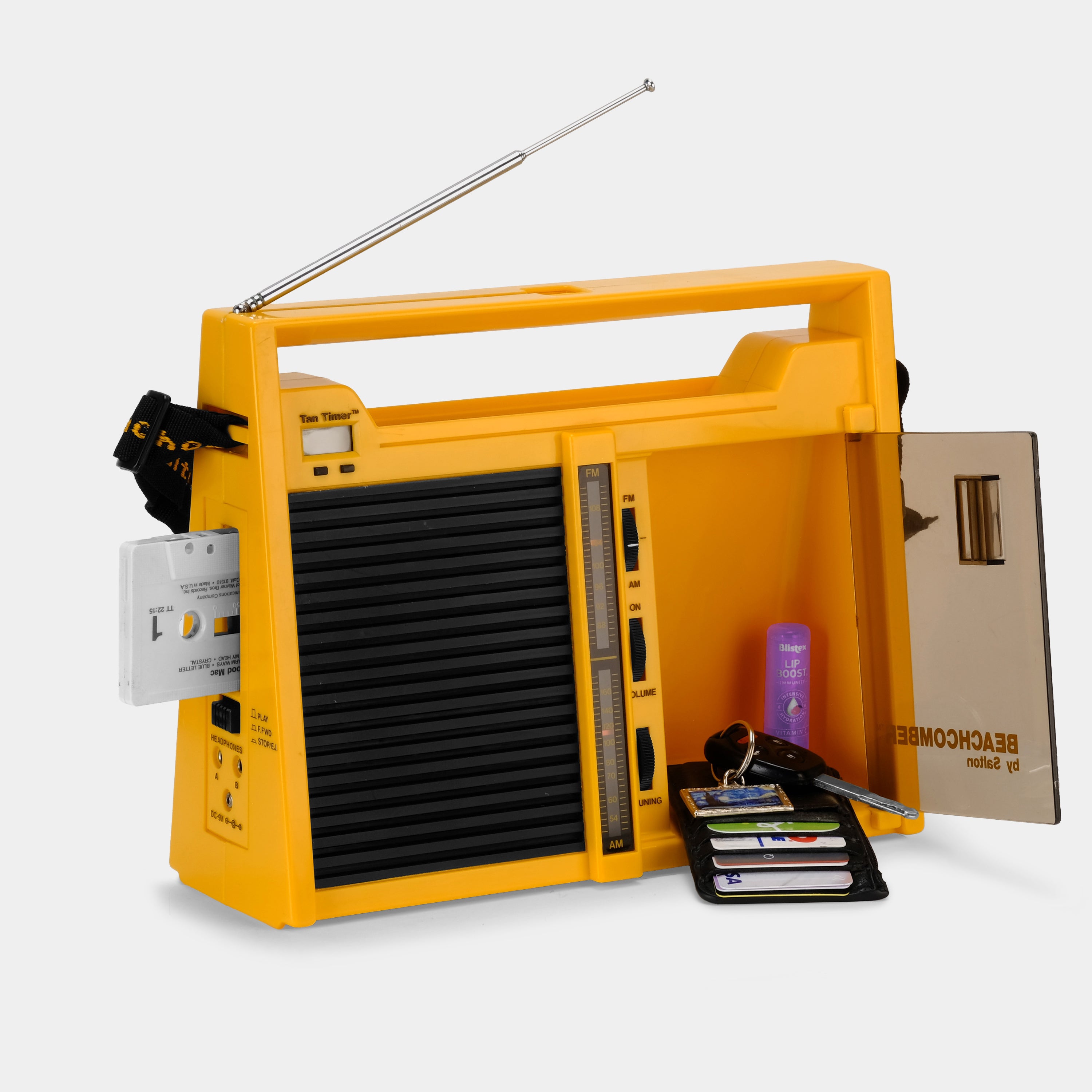 Beachcomber by Salton BC-1C AM/FM Radio and Cassette Player