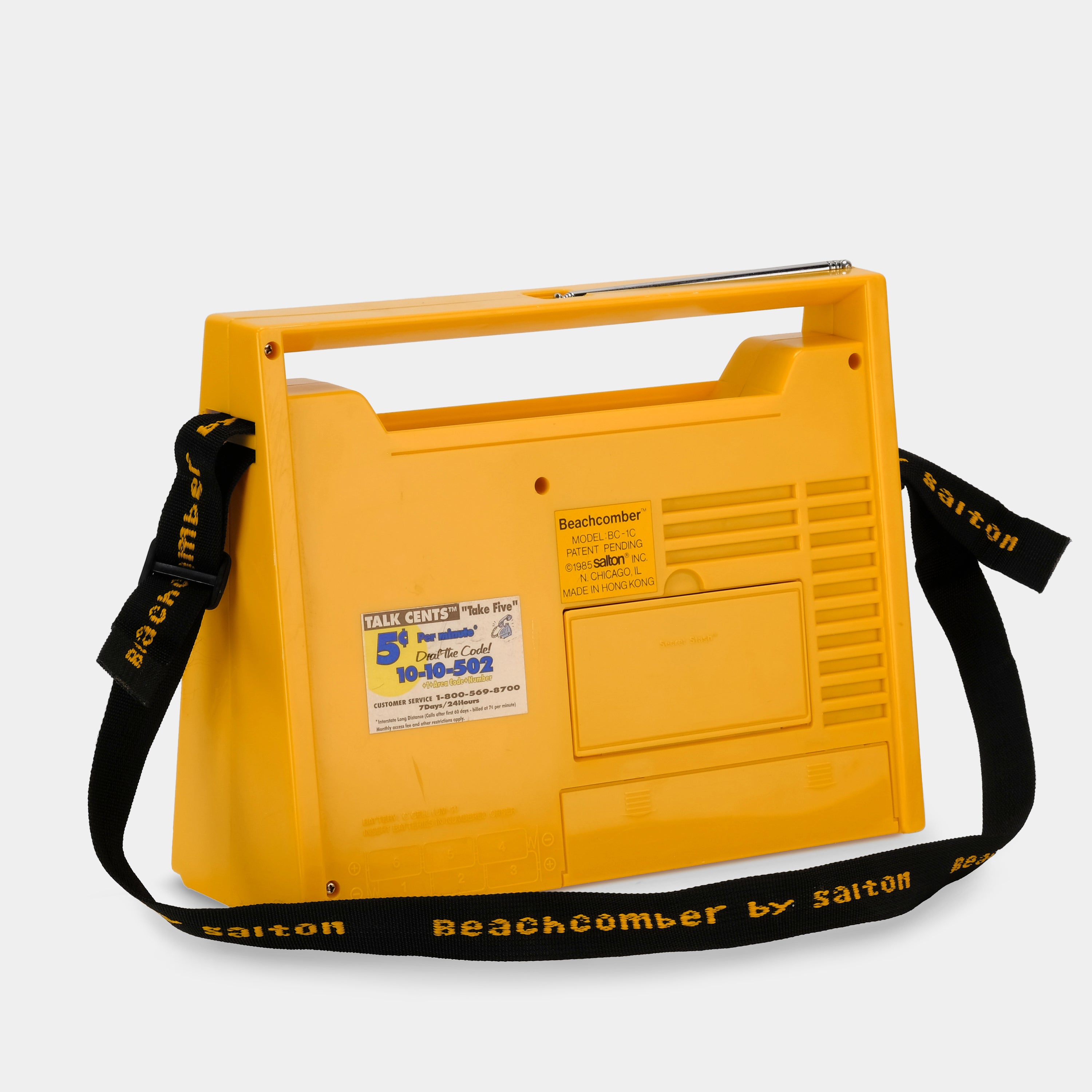 Beachcomber by Salton BC-1C AM/FM Radio and Cassette Player