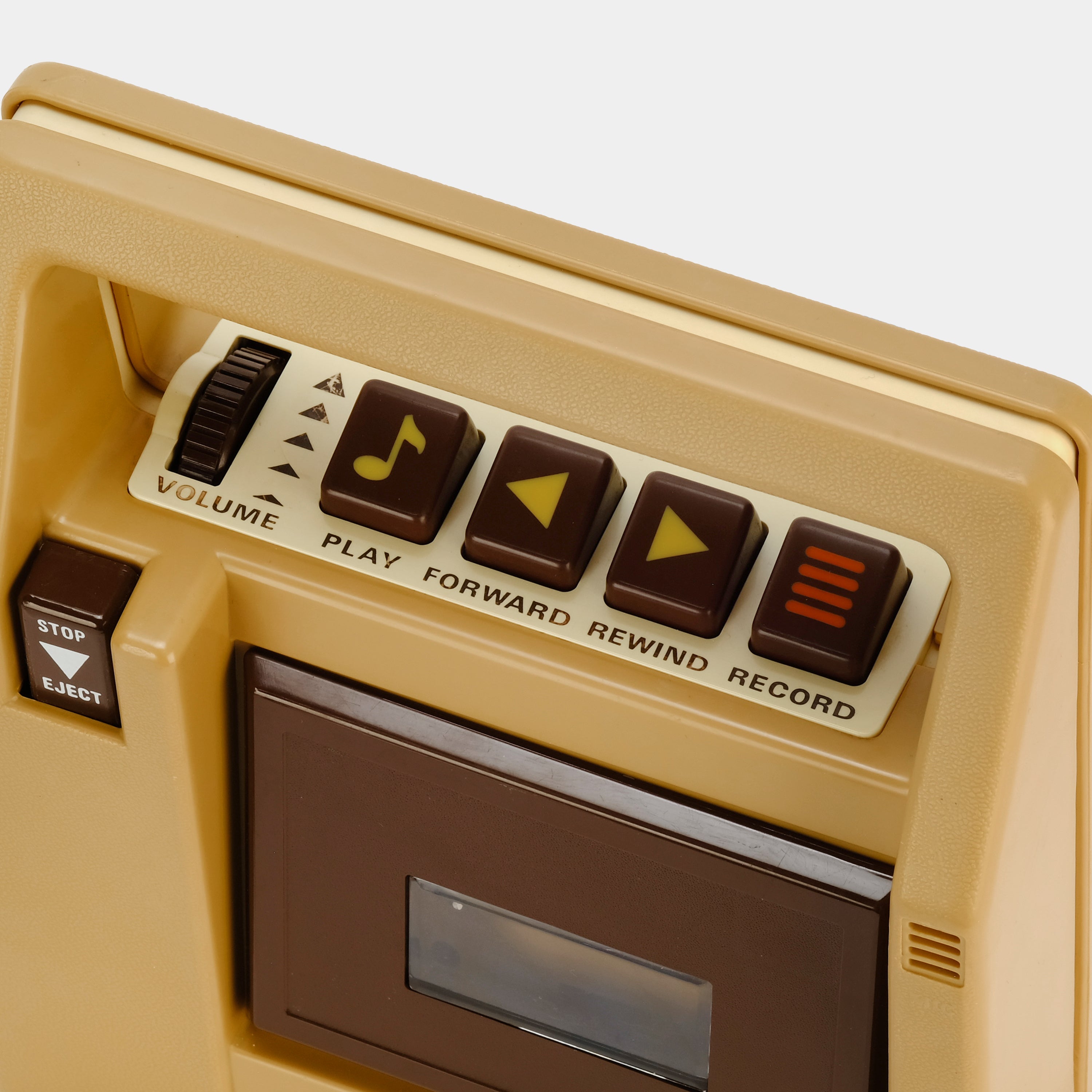 Fisher-Price Brown Cassette Player/Recorder