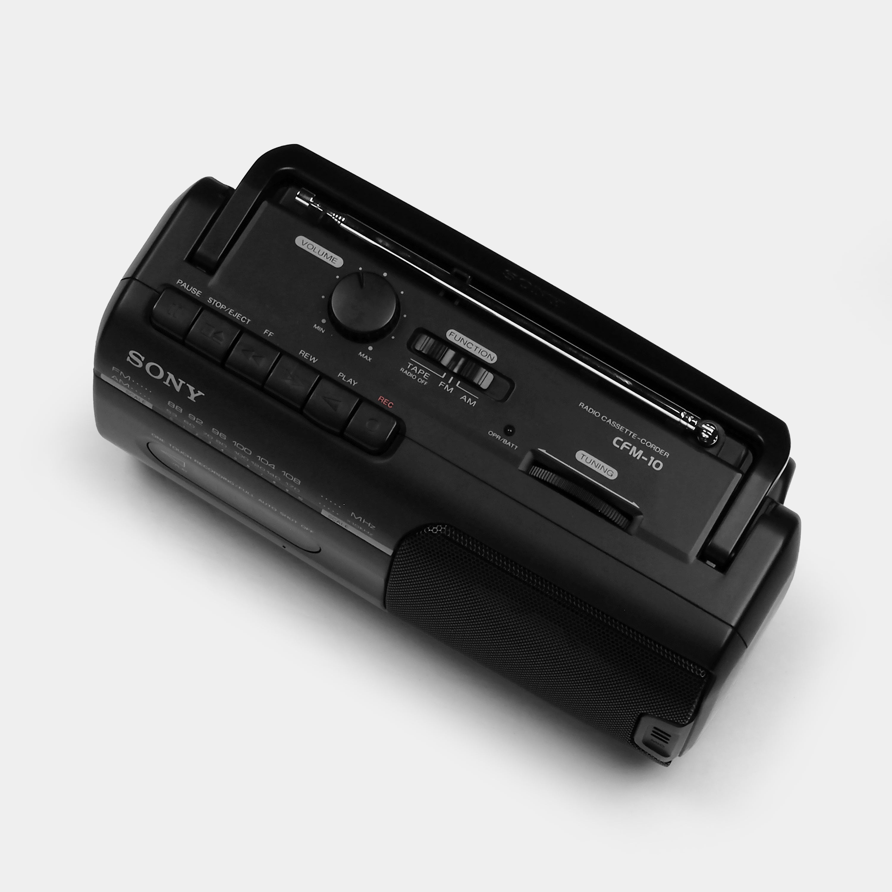 Sony CFM-10 AM/FM Radio Boombox Cassette Recorder and Player
