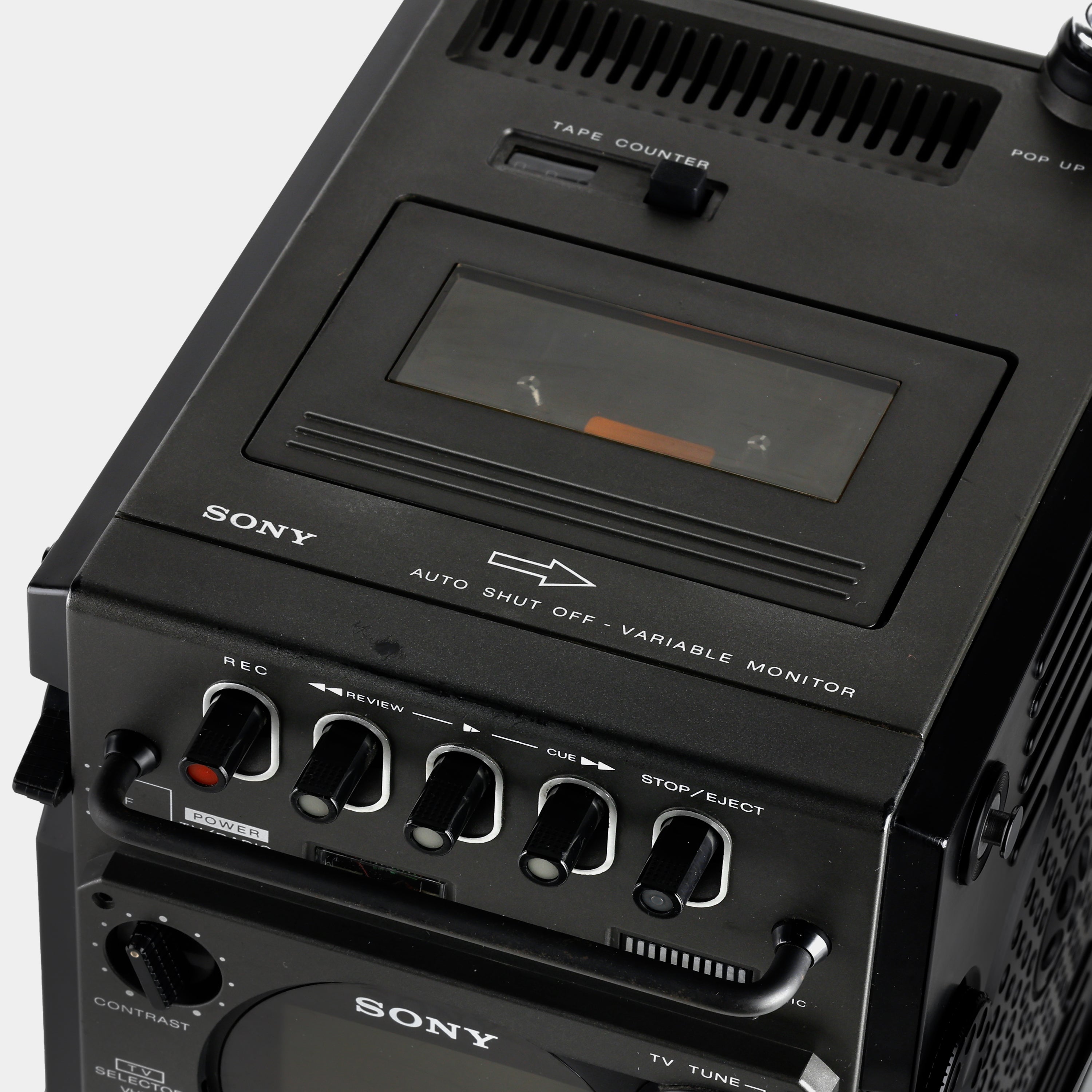 Sony FX-310 TV with AM/FM Radio and Cassette Recorder