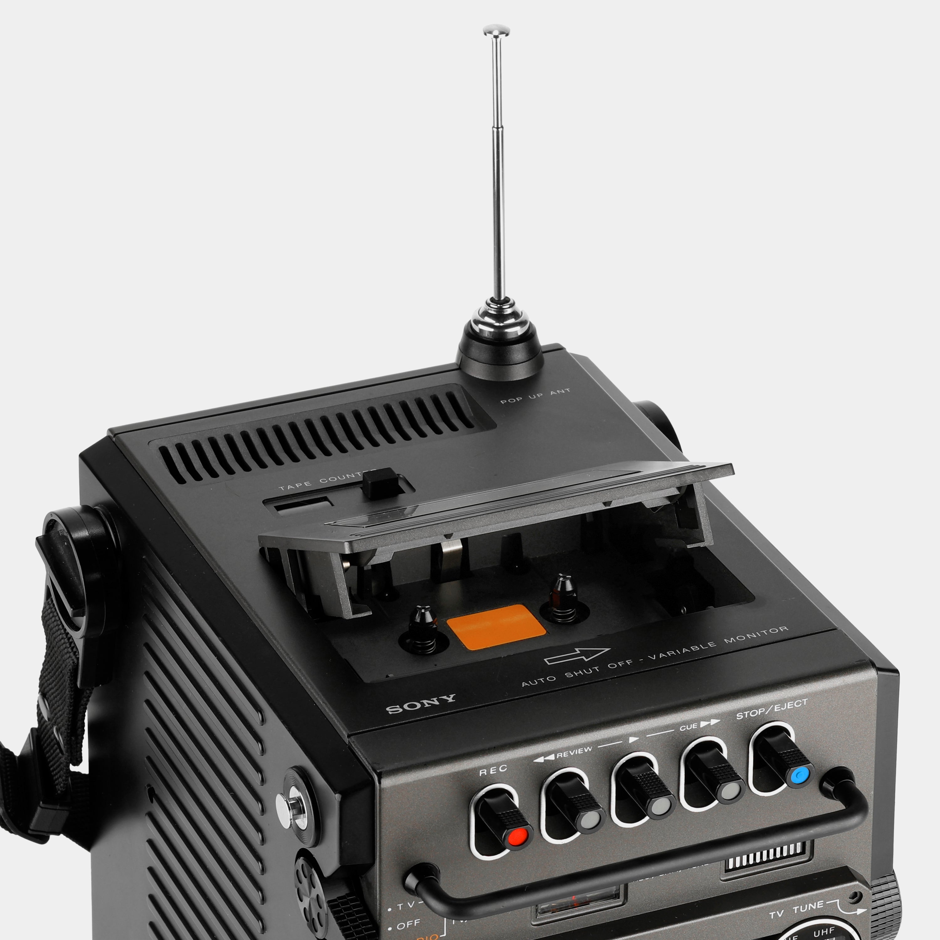 Sony FX-310 TV with AM/FM Radio and Cassette Recorder