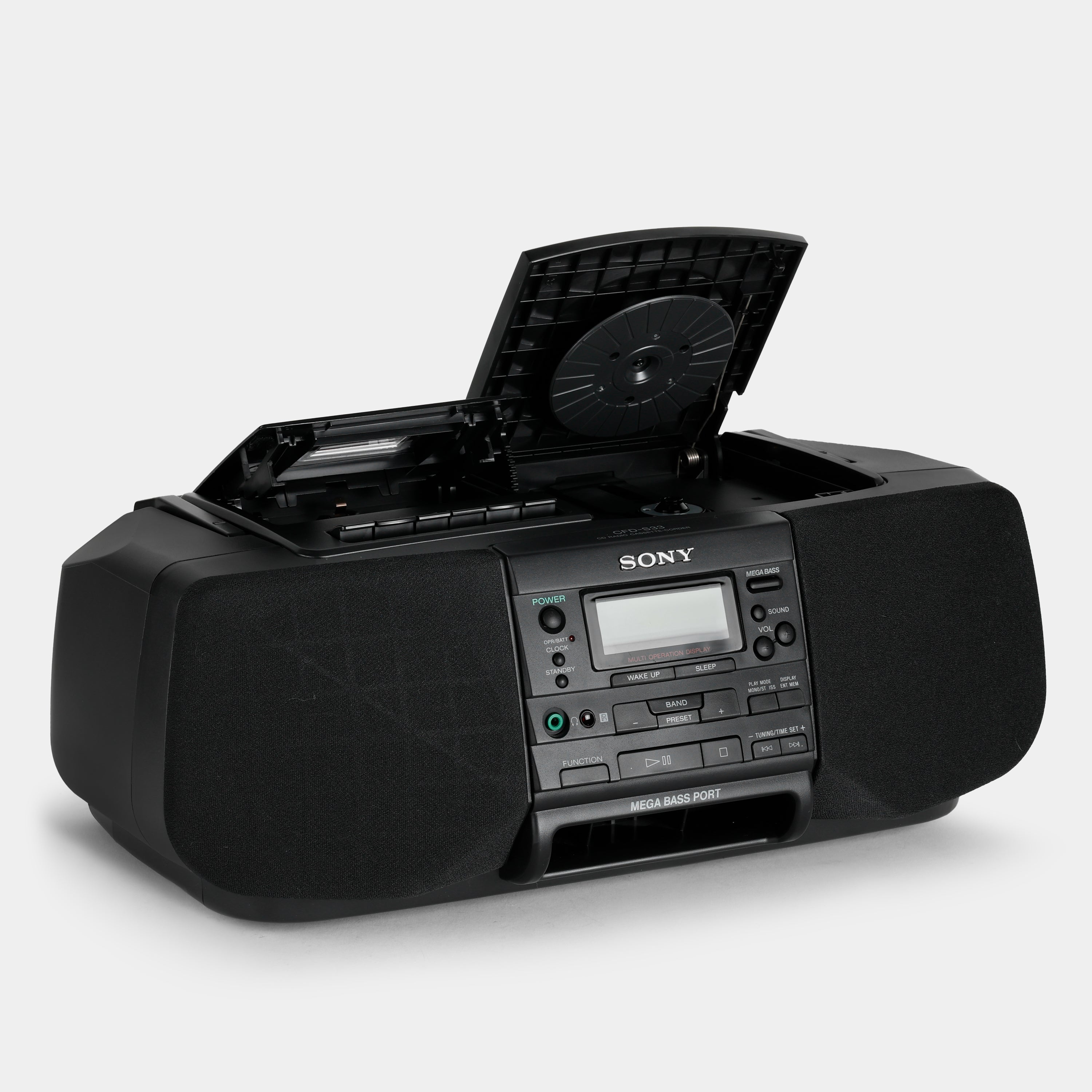 Sony CFD-S33 AM/FM Boombox CD/Cassette-Corder and Player