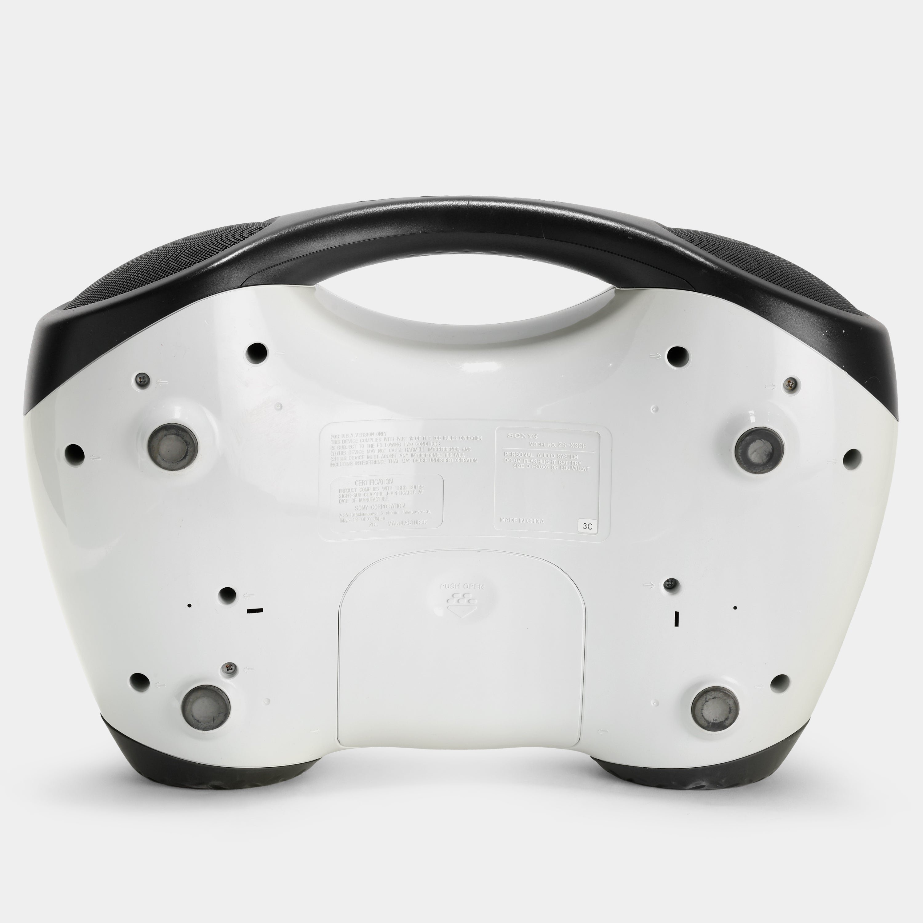 Sony ZS-X3CP Personal Audio System CD Player Boombox