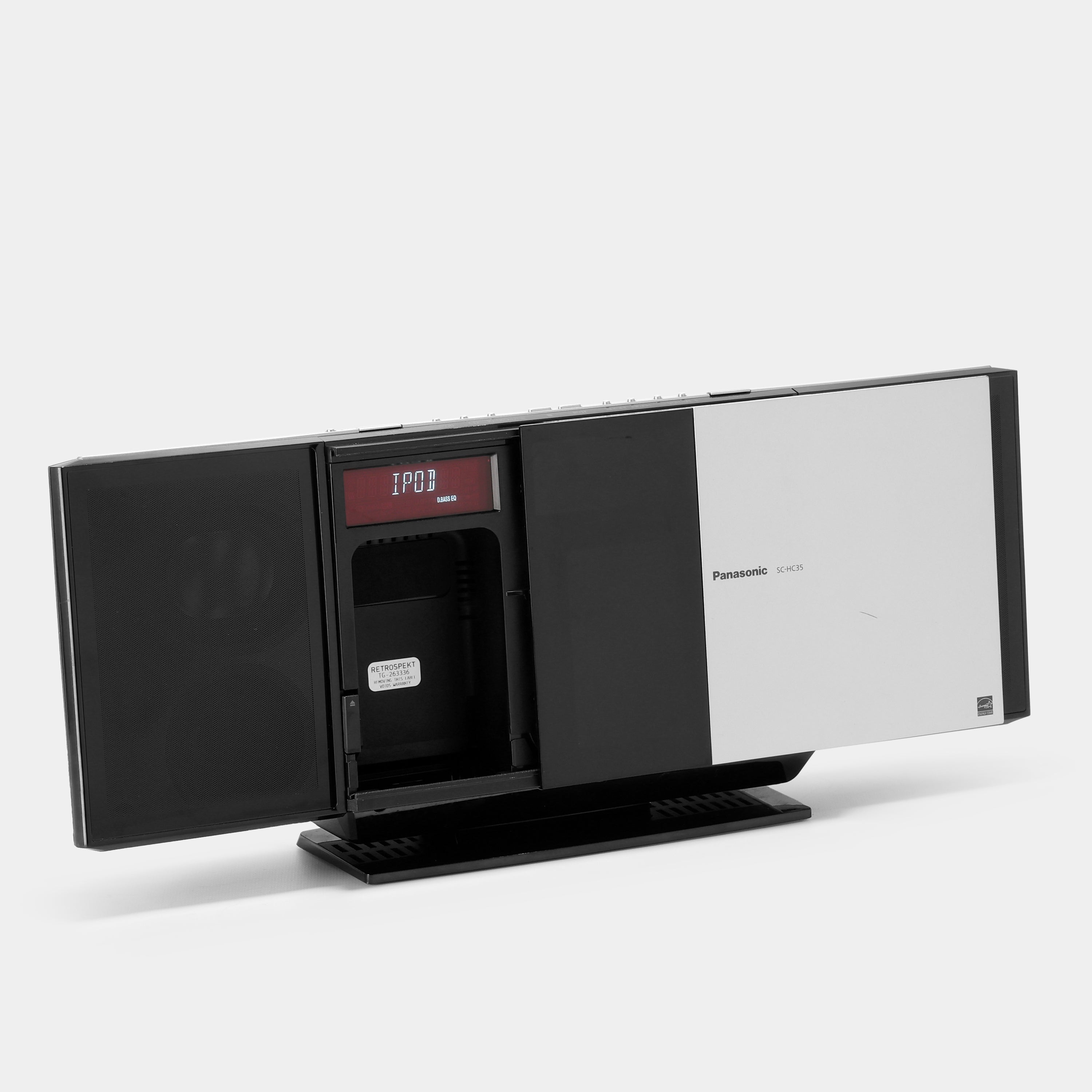 Panasonic SC-HC35 CD Player and iPod Dock
