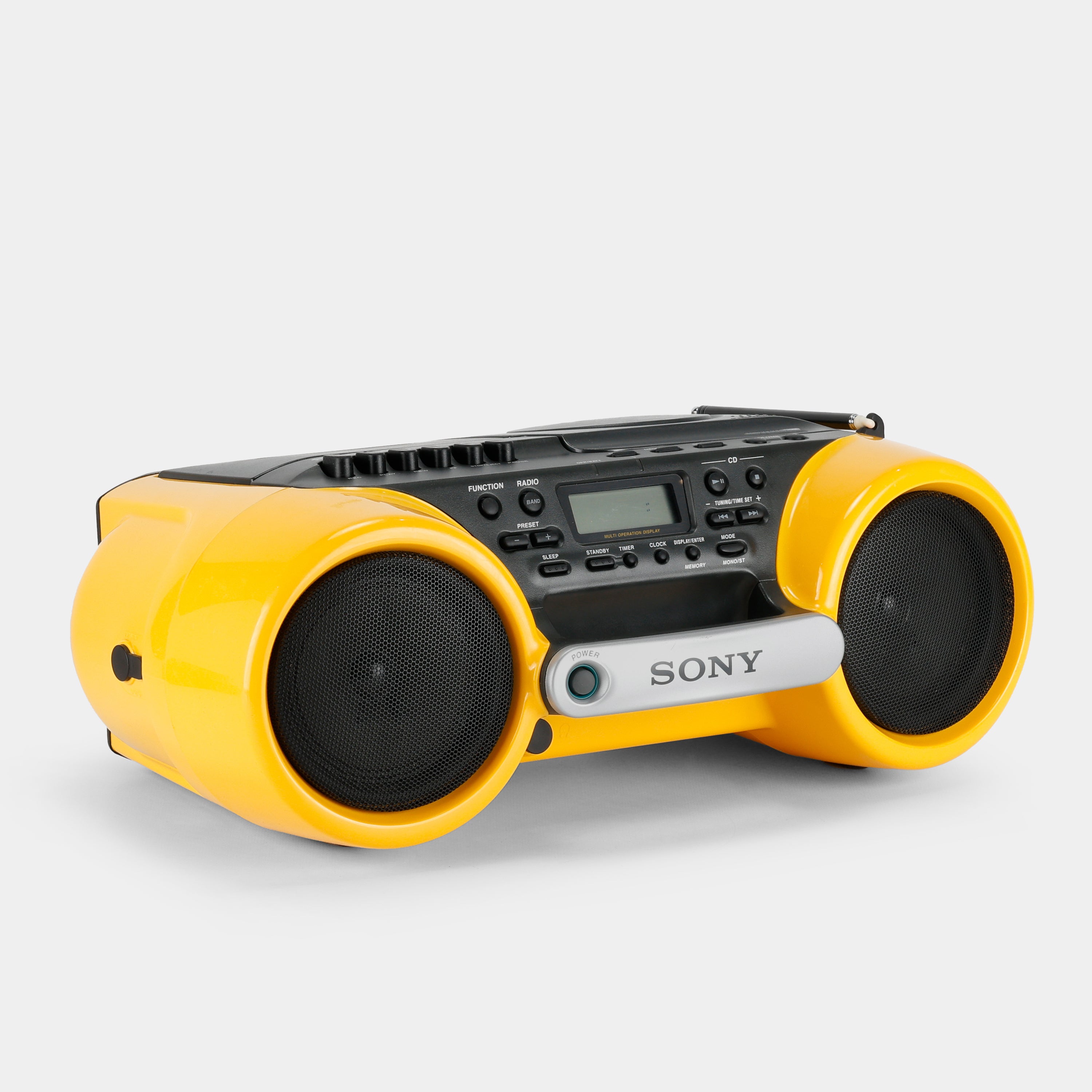 Sony Sports CFD-980 AM/FM Boombox CD/Cassette-Corder and Player