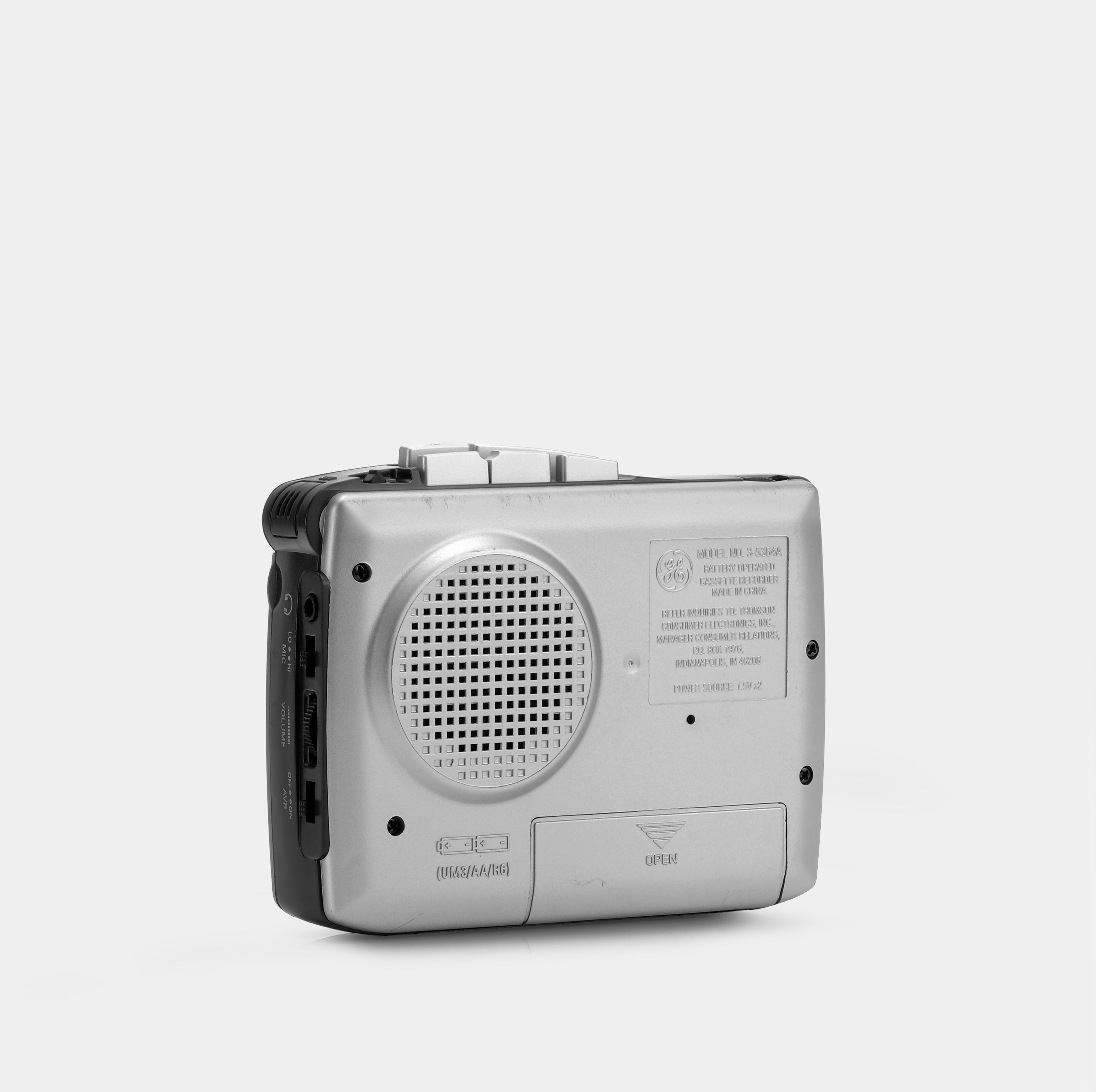 General Electric 3-5364A Portable Cassette Player/Recorder