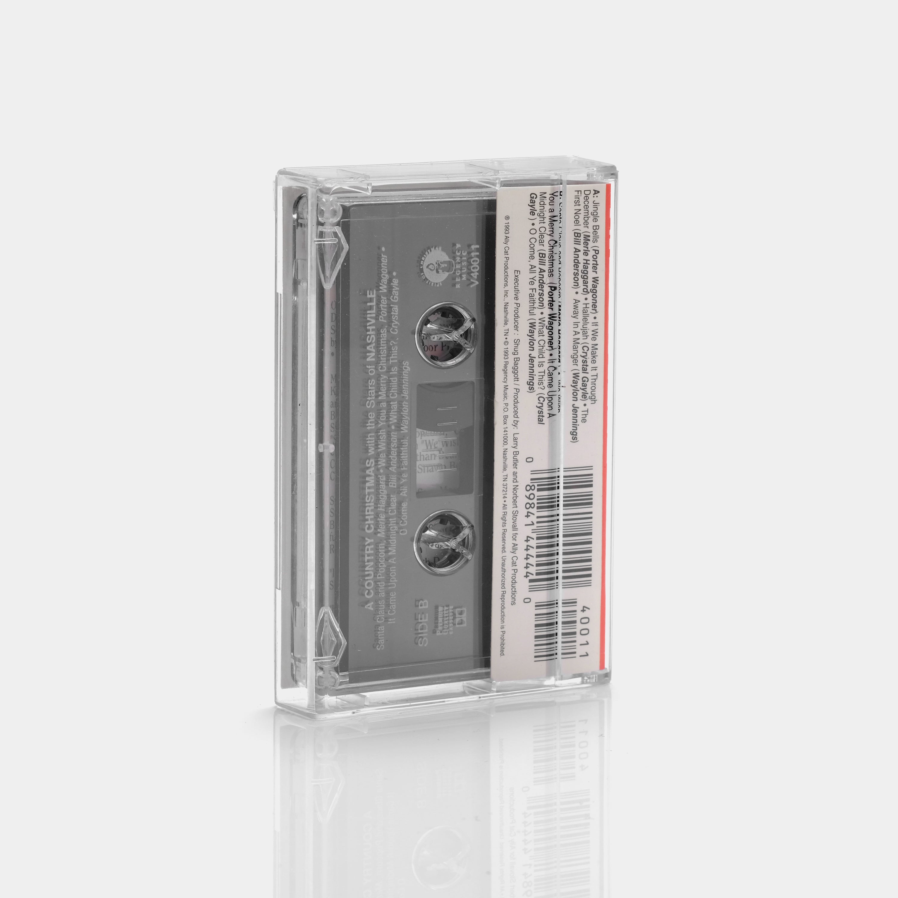 A Country Christmas With The Stars Of Nashville Cassette Tape