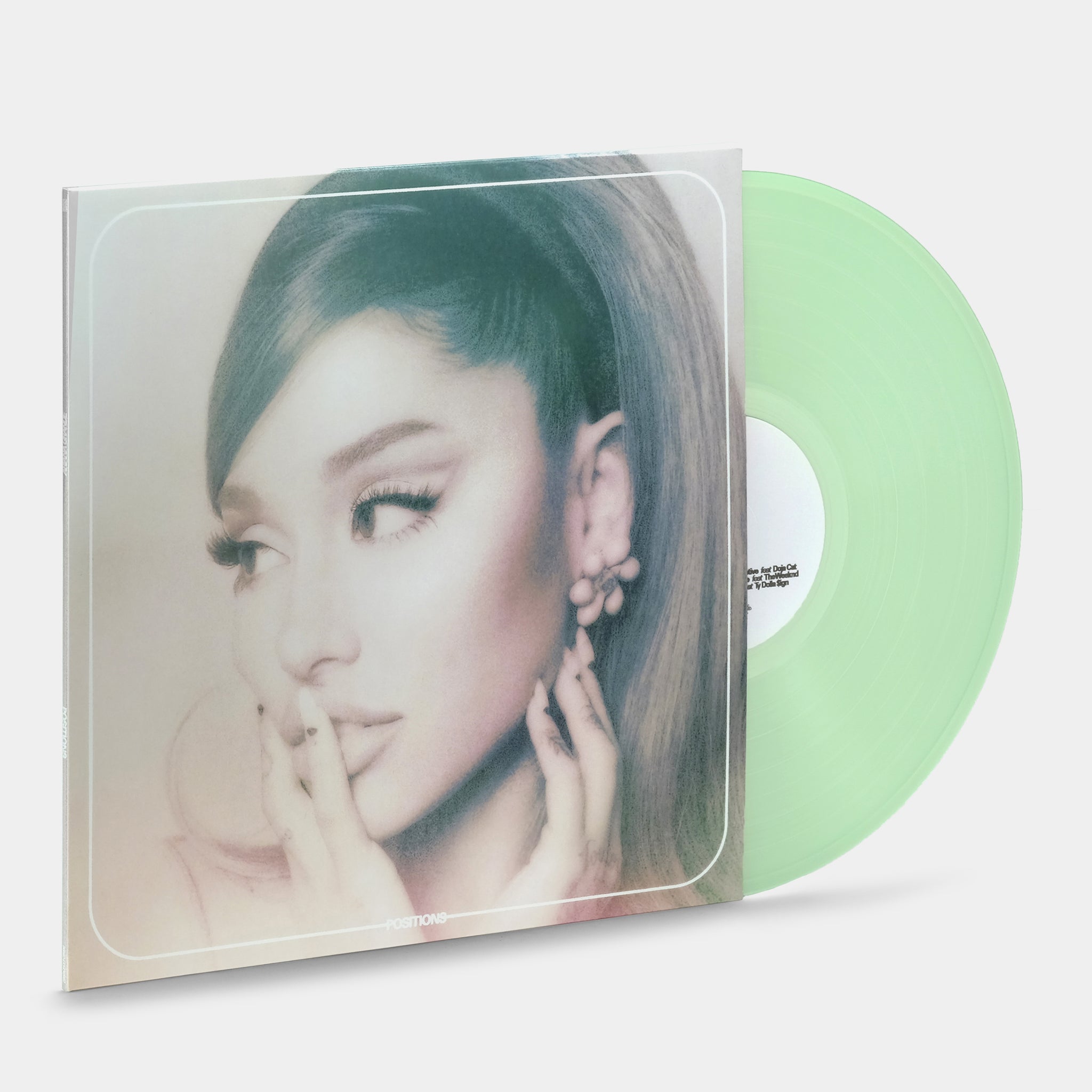 Zia Records on X: Ariana Grande 'Positions' is out now on Coke Bottle  Clear Vinyl!!   / X