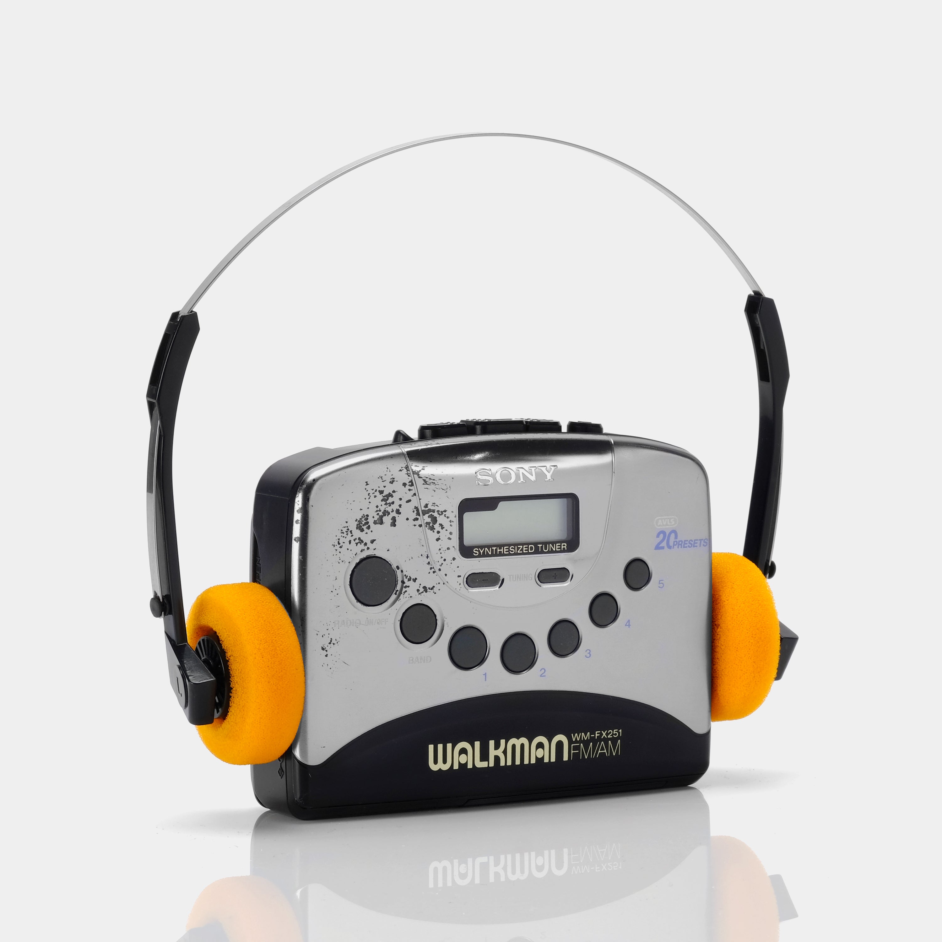 Sony Walkman WM-FX251 AM/FM Portable Cassette Player (B-Grade)