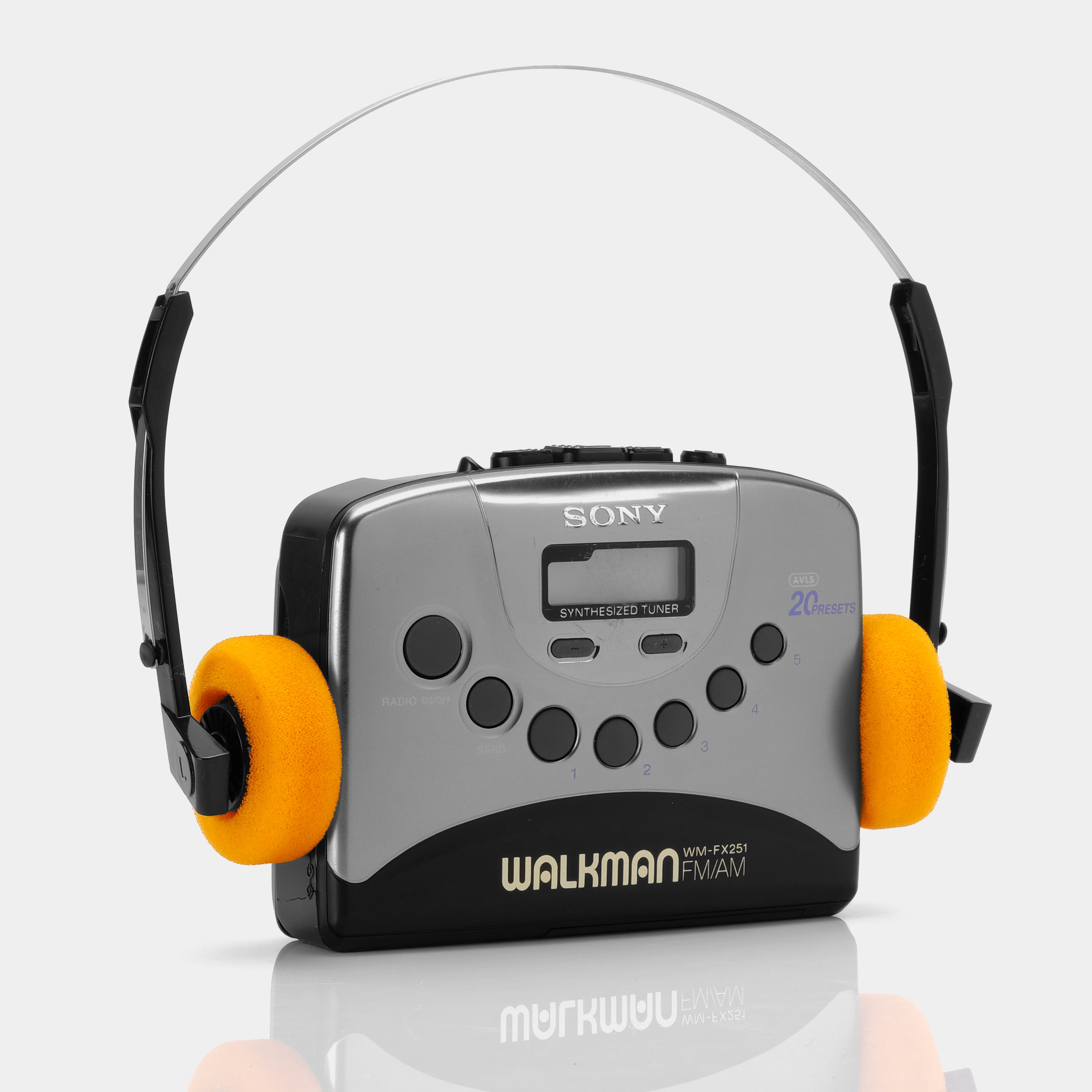 Sony Walkman WM-FX251 AM/FM Portable Cassette Player (B-Grade)