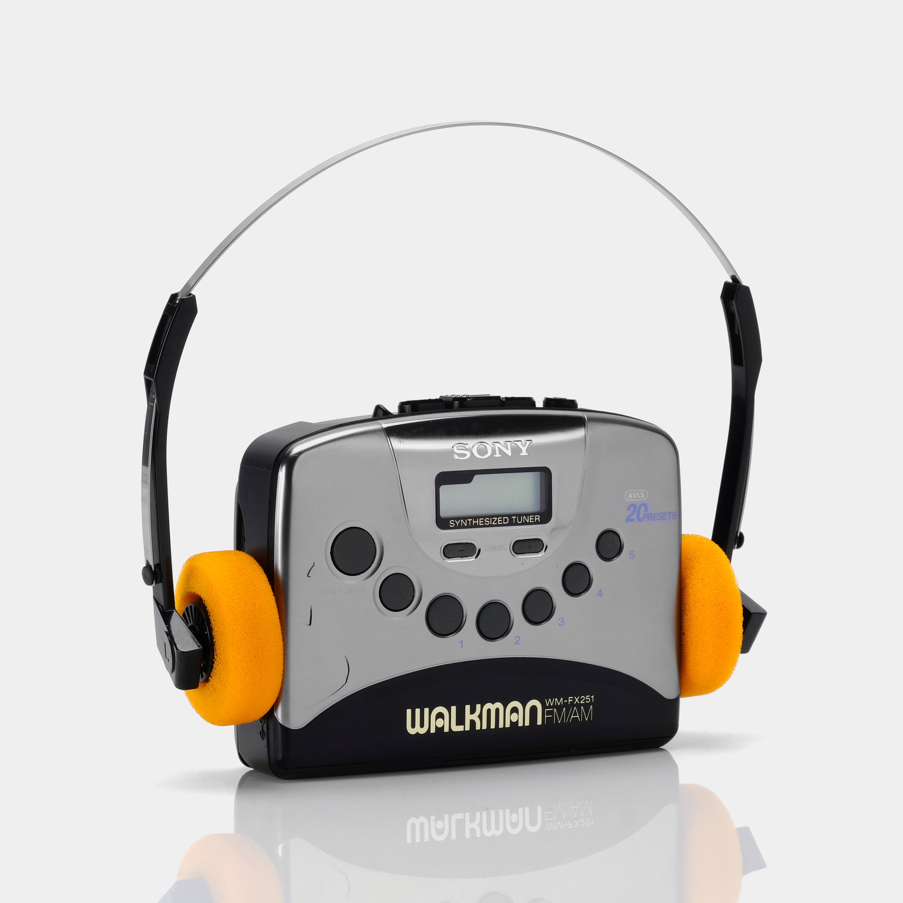 Sony Walkman WM-FX251 AM/FM Portable Cassette Player (B-Grade)