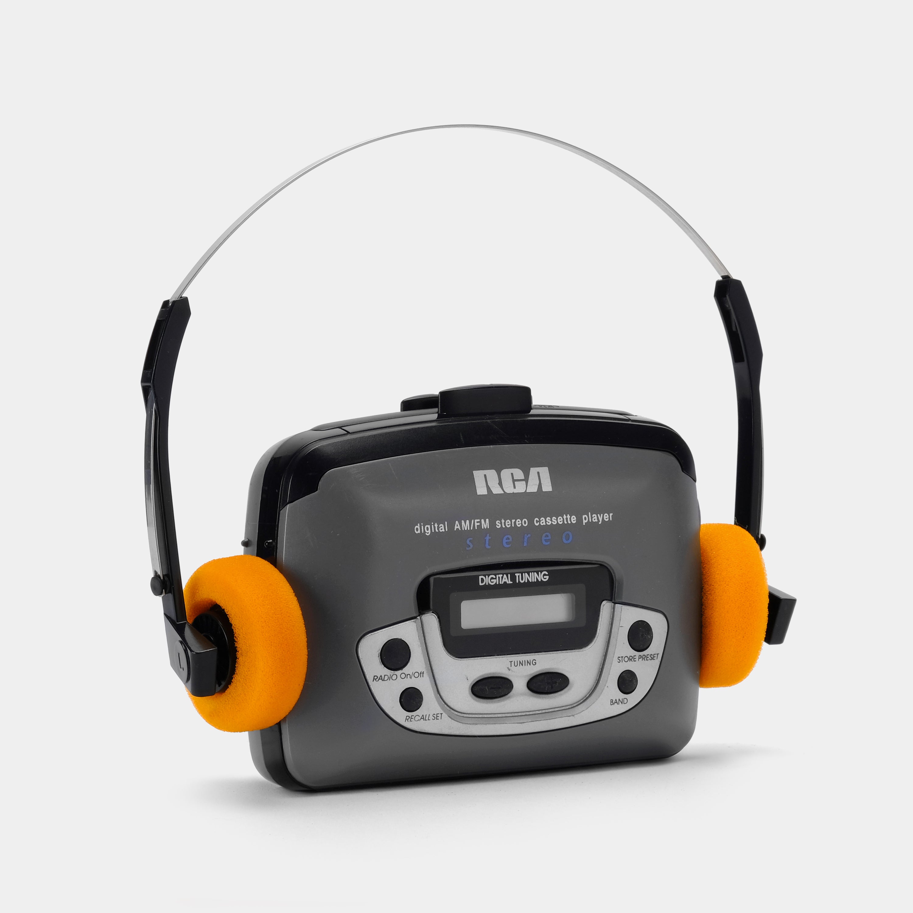 RCA RP-1872A AM/FM Stereo Portable Cassette Player (B-Grade)