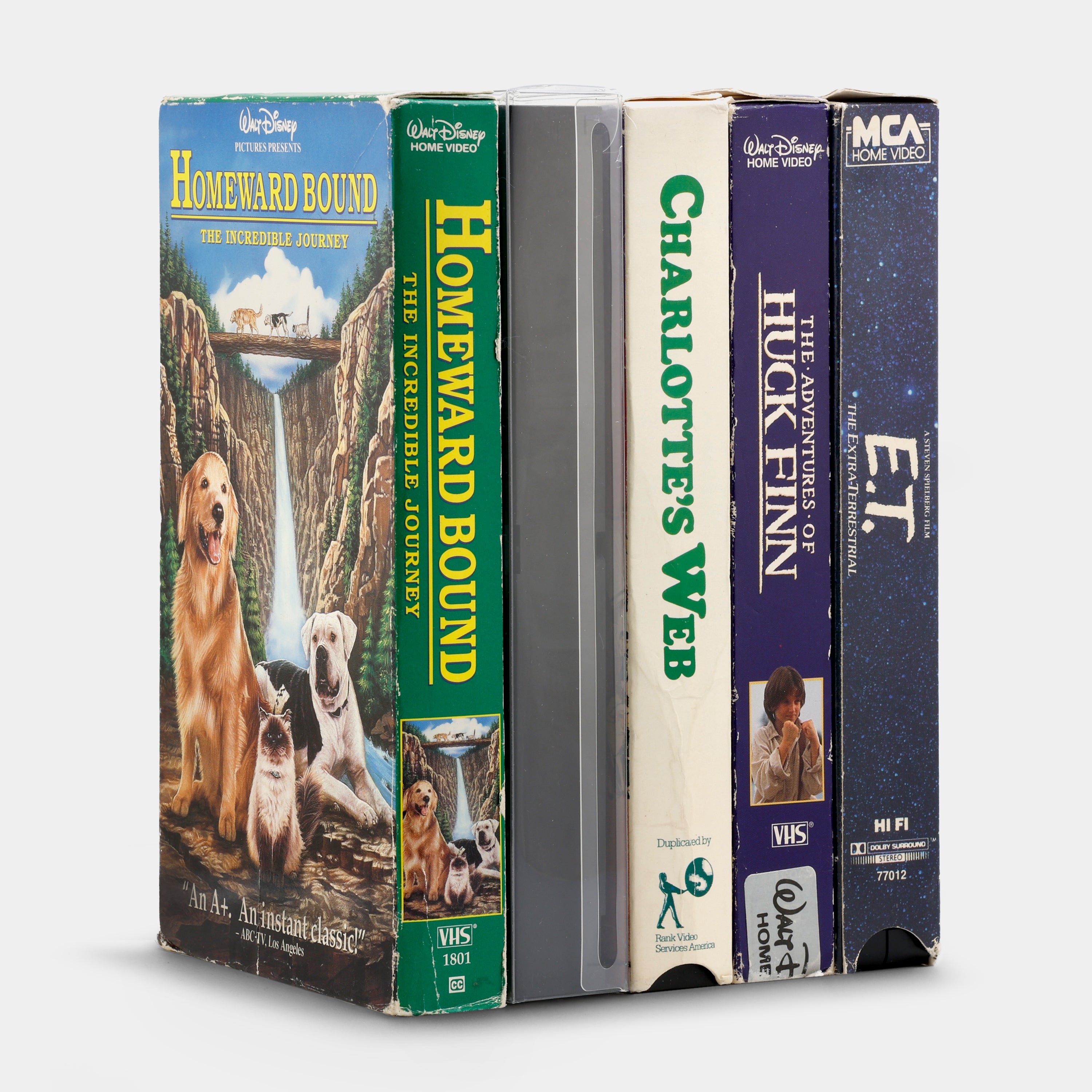 Mystery Bundle: Lot of 5 Miscellaneous VHS Tapes (B-Grade)