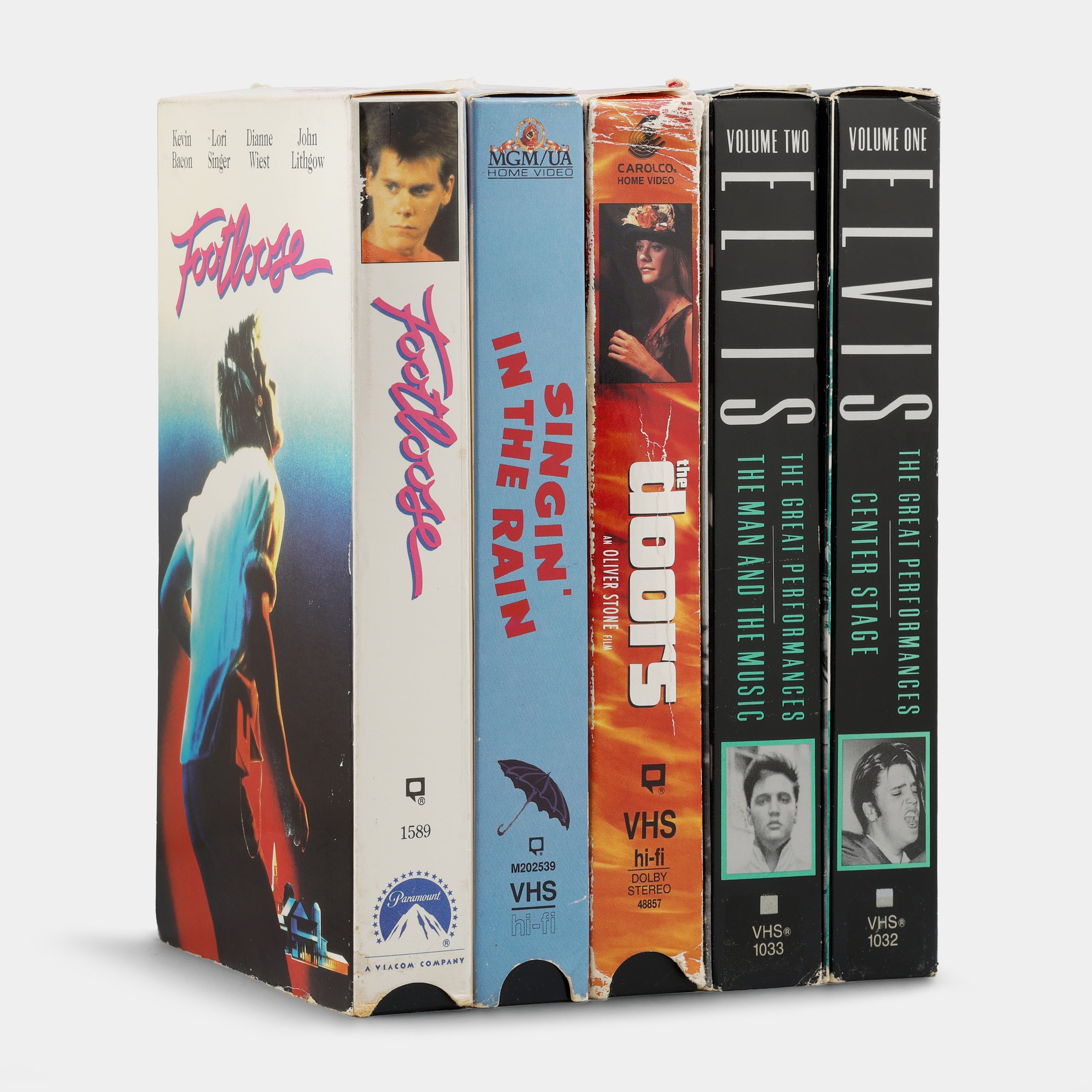Mystery Bundle: Lot of 5 Miscellaneous VHS Tapes (B-Grade)