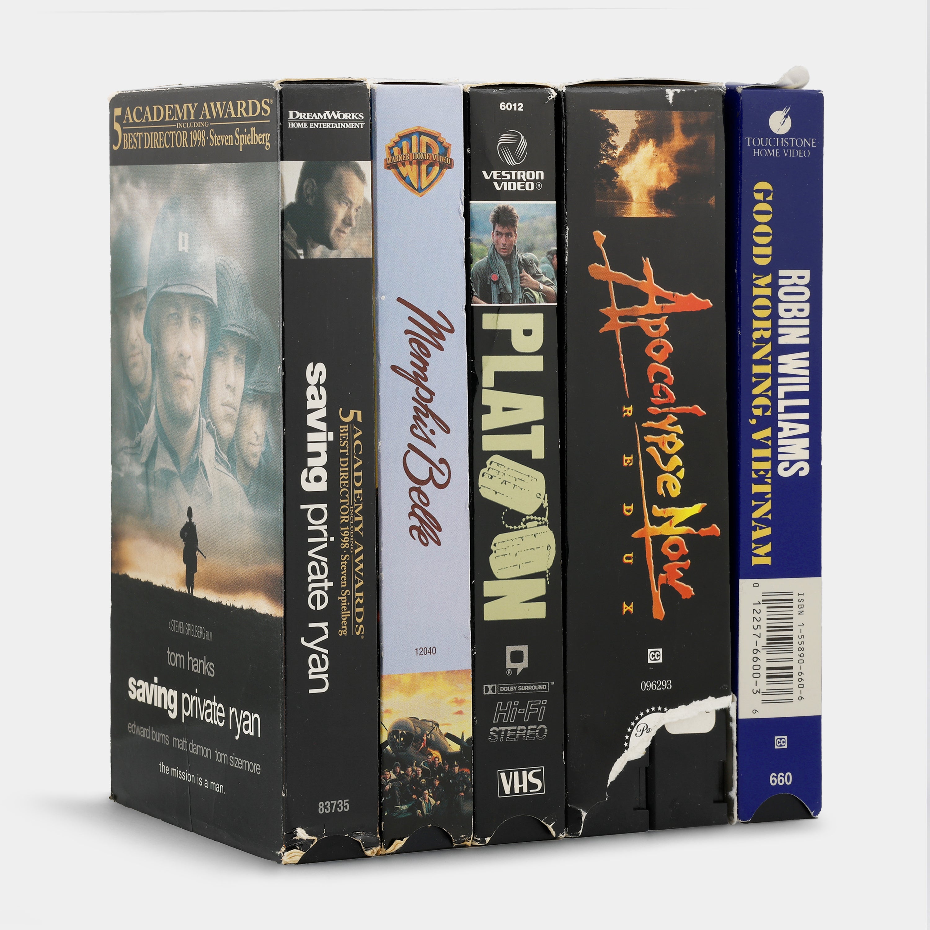 Mystery Bundle: Lot of 5 Miscellaneous VHS Tapes (B-Grade)