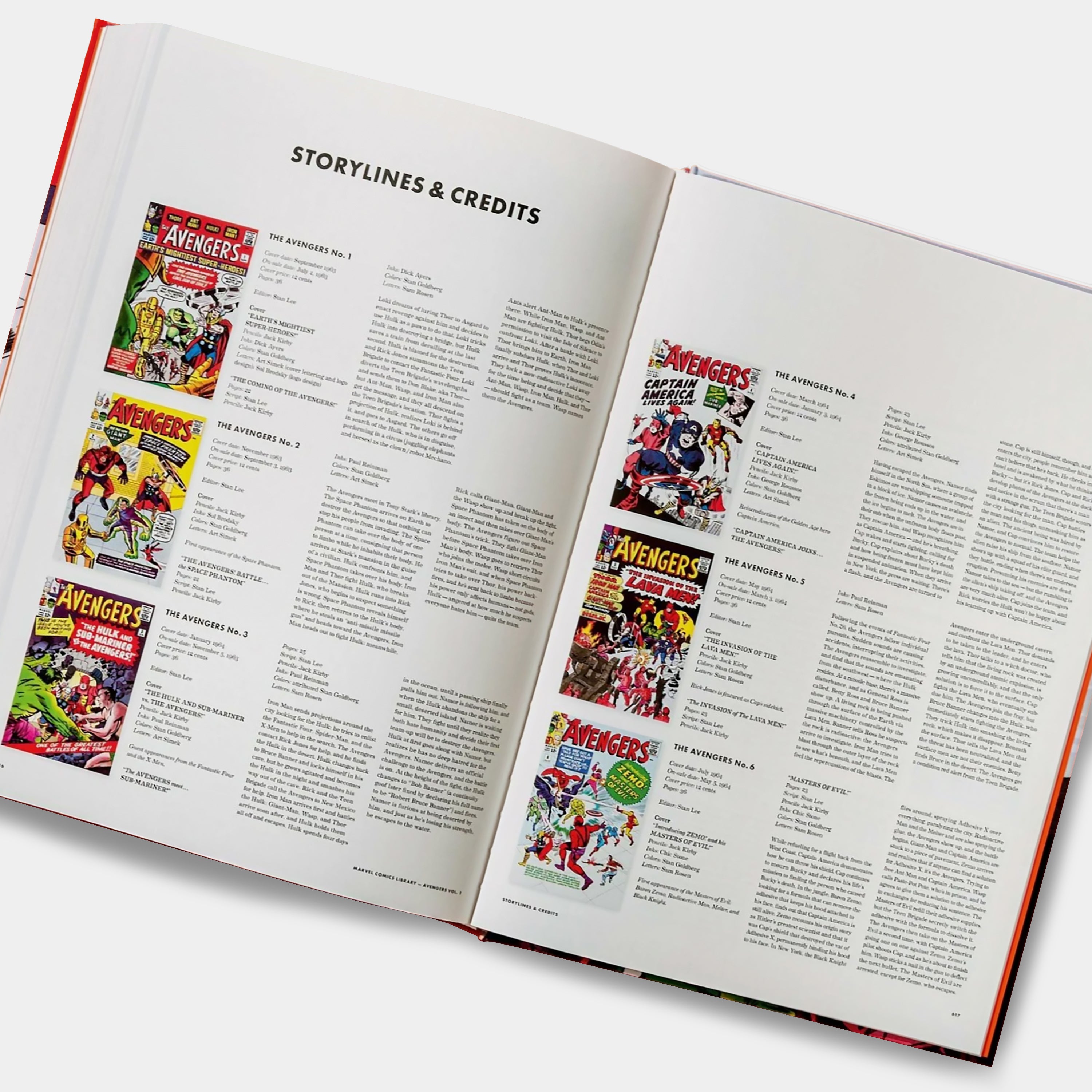 Marvel Comics Library: Avengers, Vol. 1 (1963–1965) XXL Taschen Book