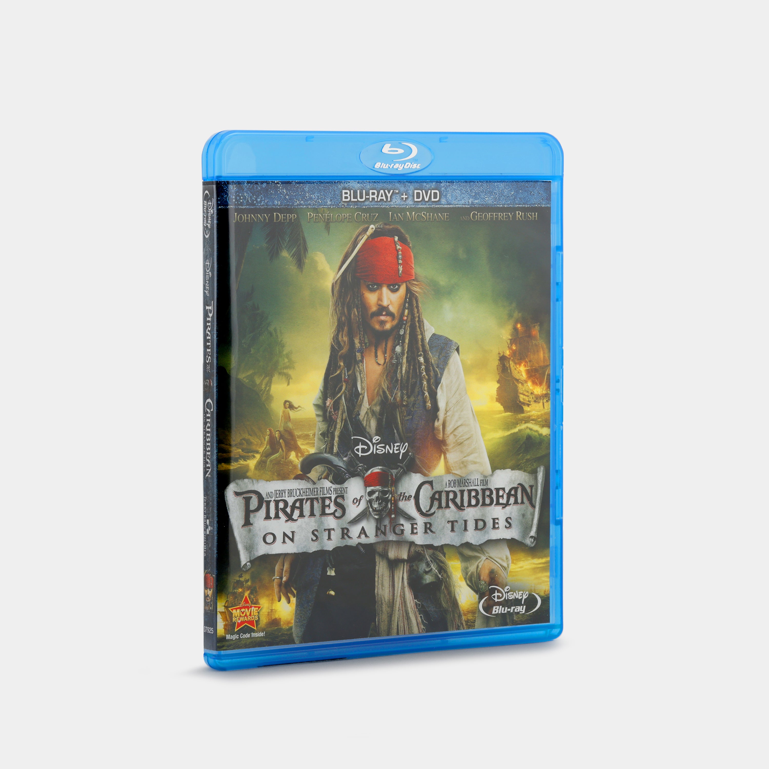 Pirates of the Caribbean: On Stranger Tides Blu-Ray + DVD
