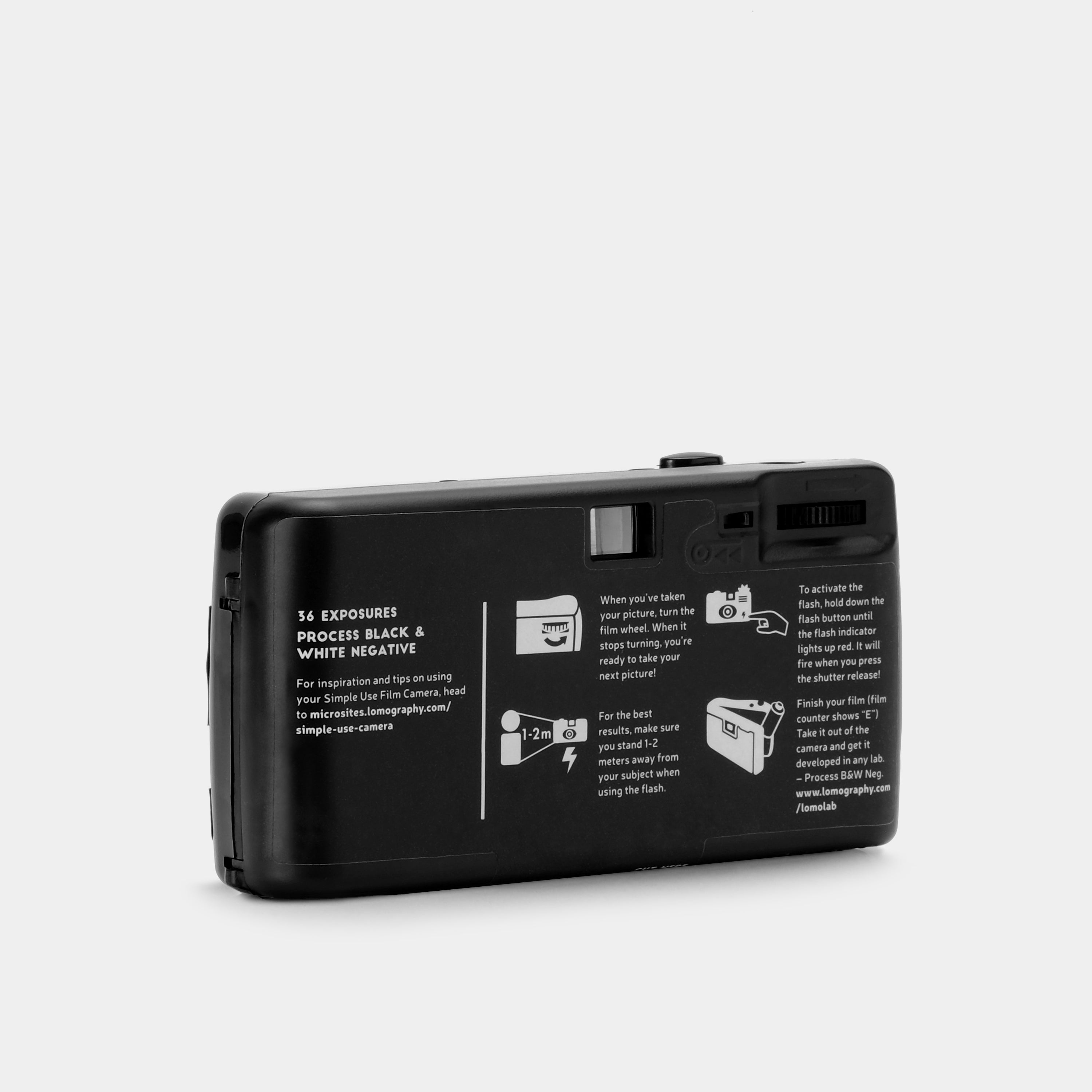 Lomography Black And White Simple Use 35mm Point and Shoot Film Camera