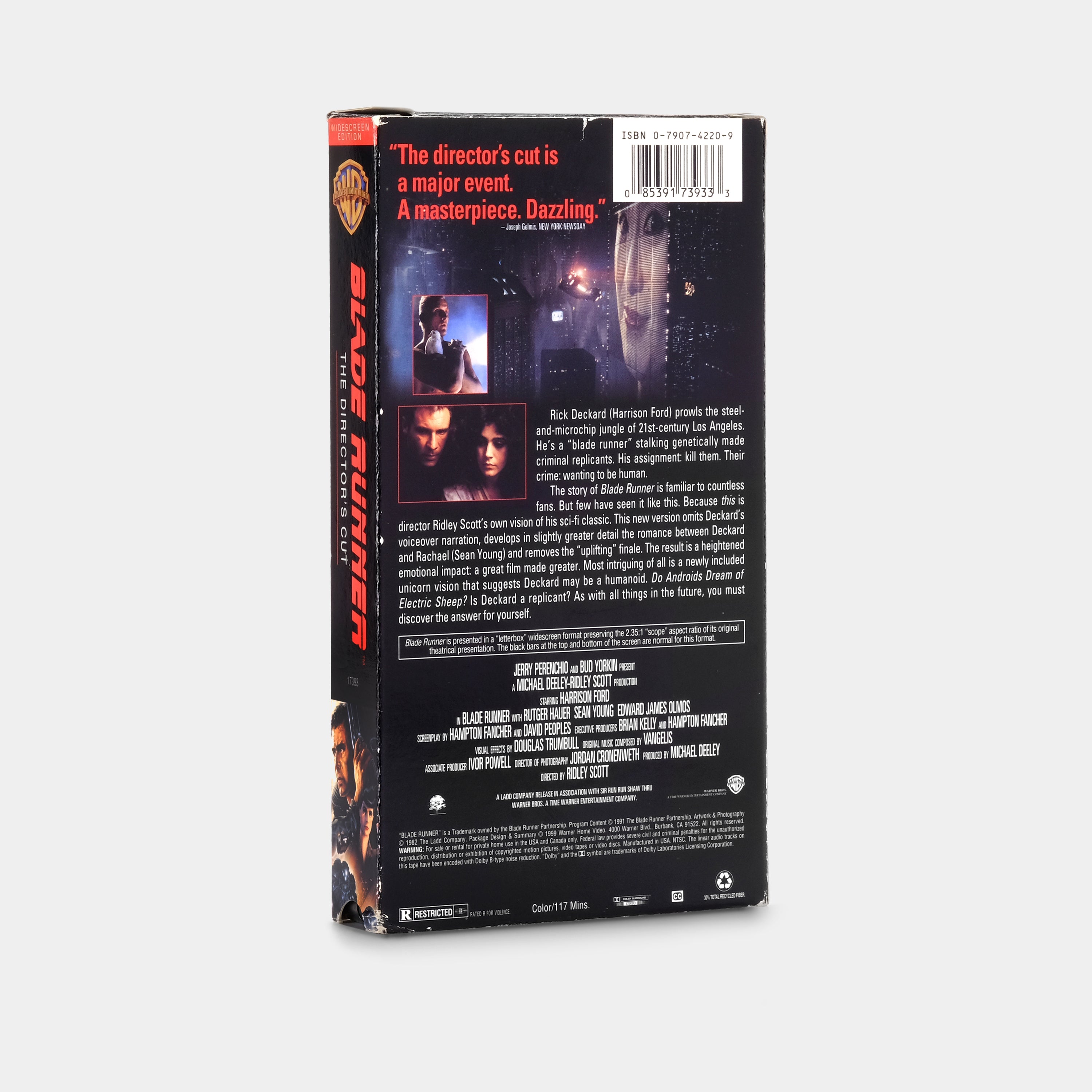 Blade Runner: The Director's Cut VHS Tape