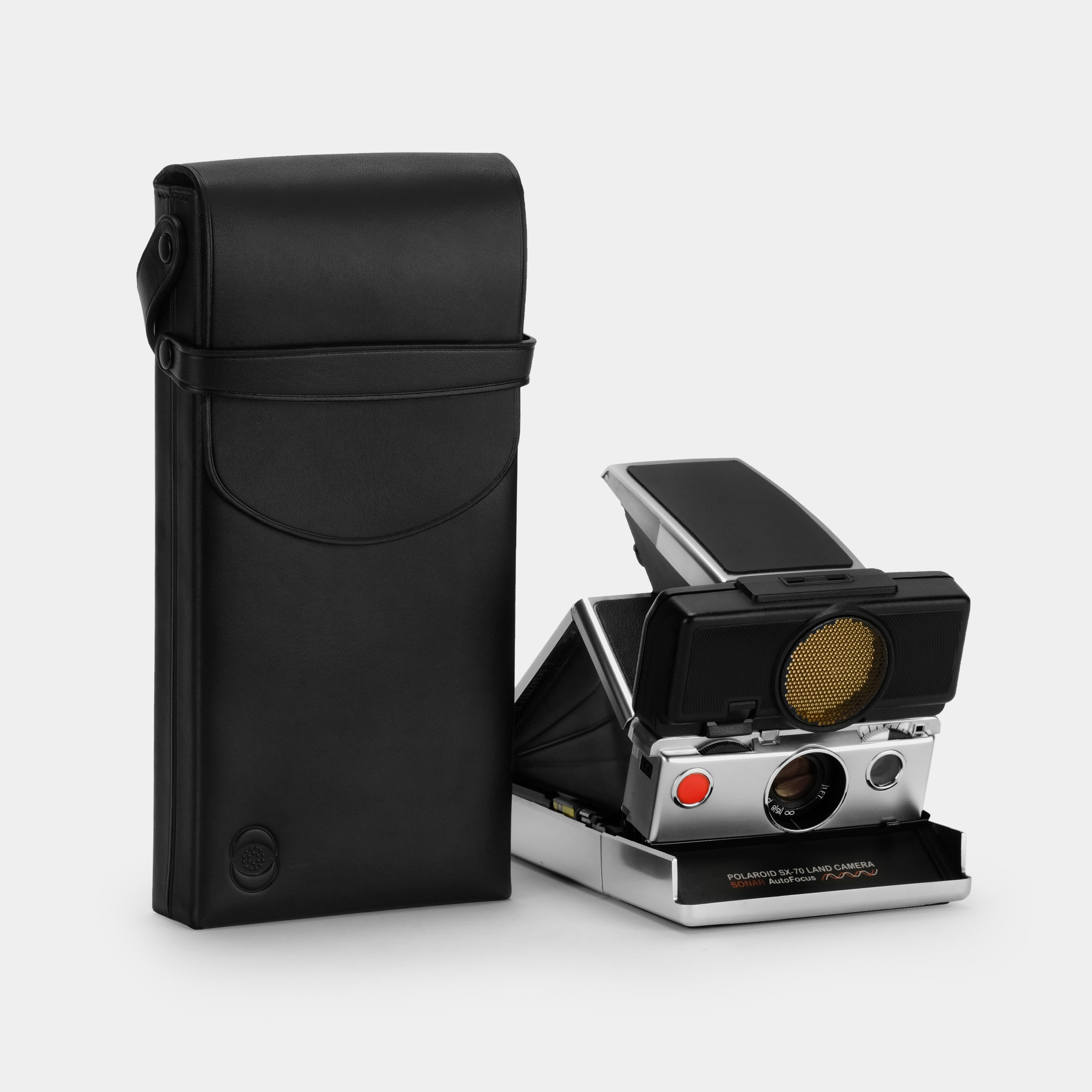Retrospekt SX-70 Sonar Autofocus Black Leather Camera Sleeve