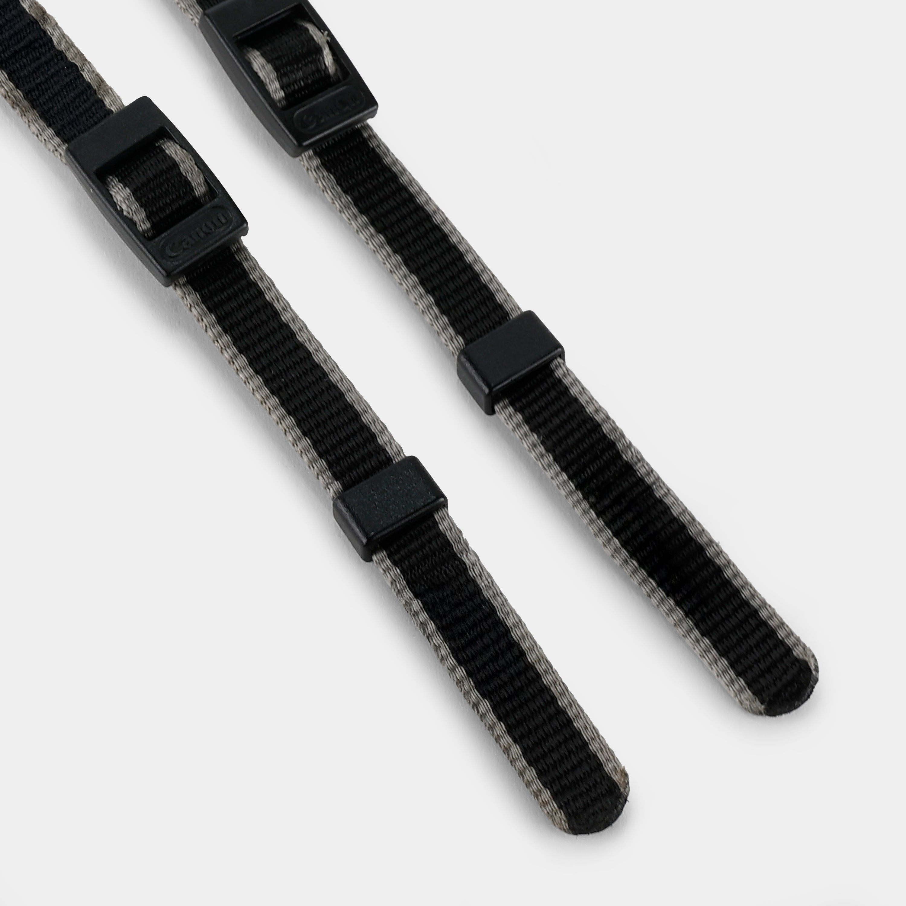Vintage Black and Grey Canon Camera Strap