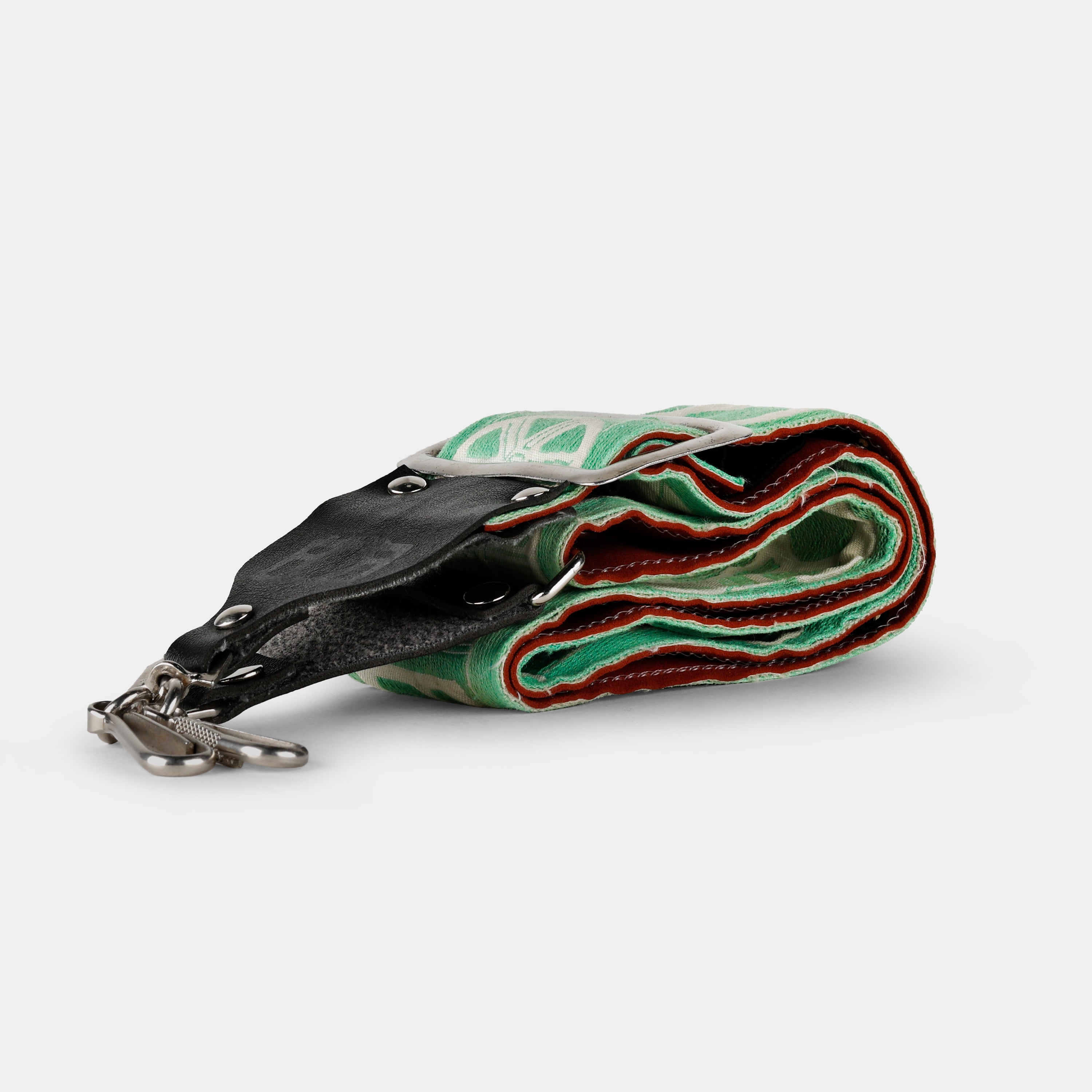 Vintage Green Camera Strap