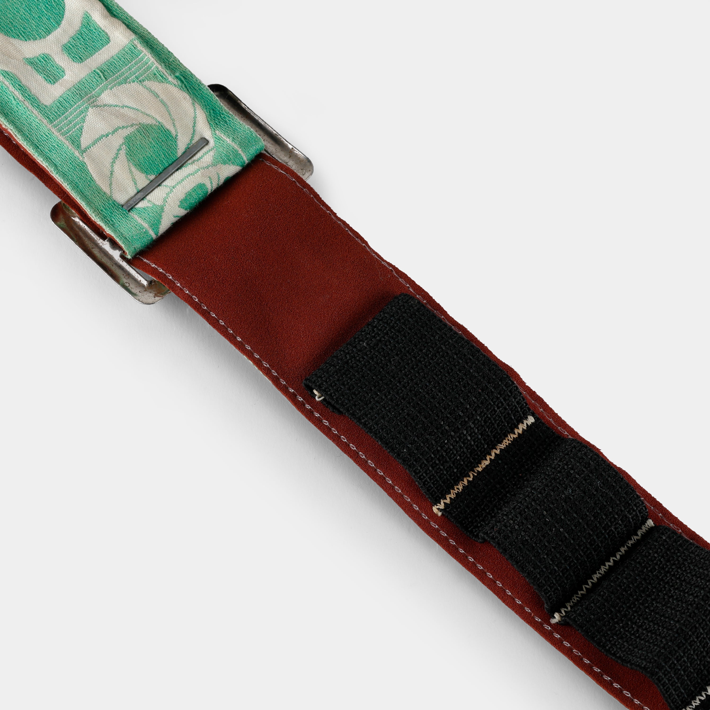 Vintage Green Camera Strap