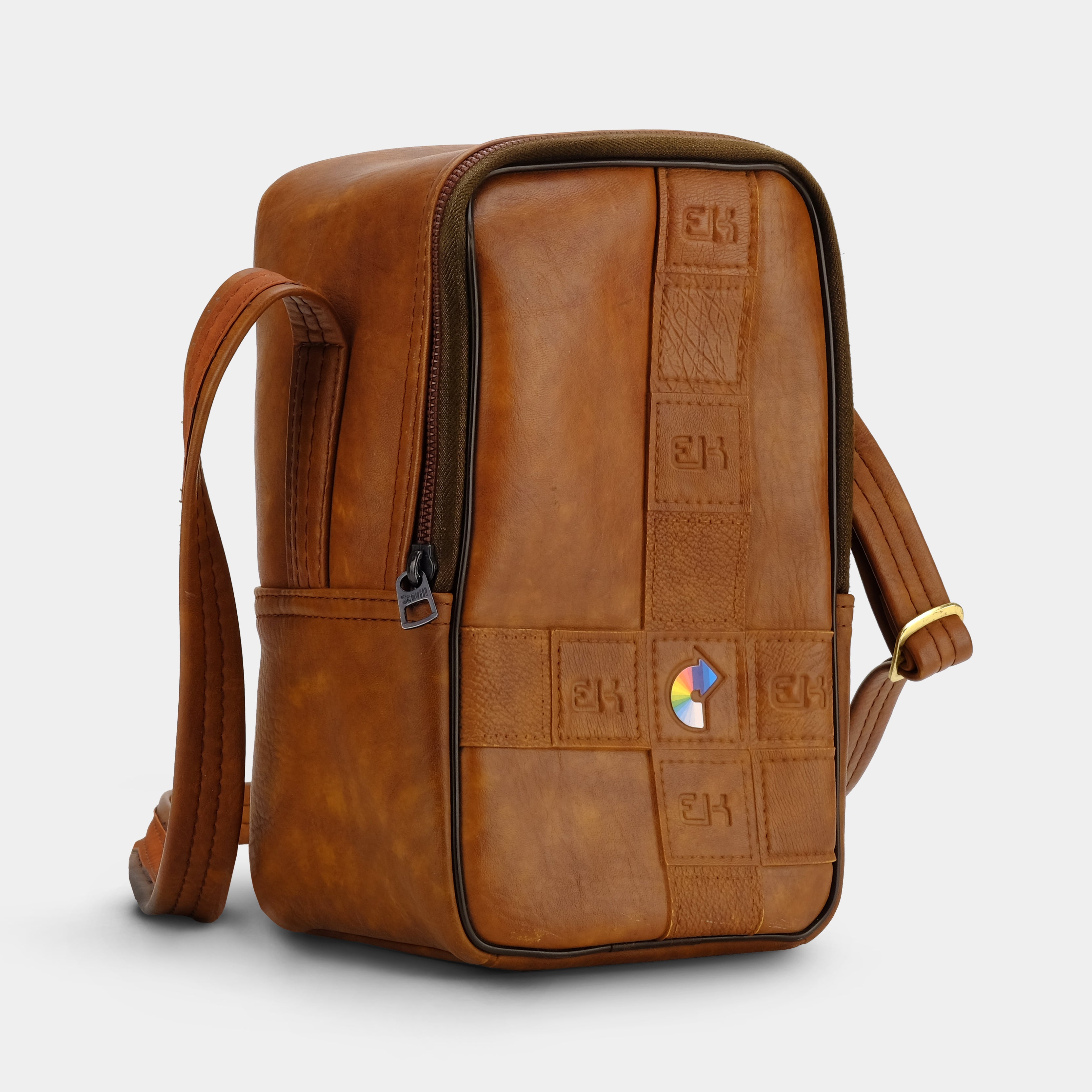Kodak Brown Leather Camera Bag
