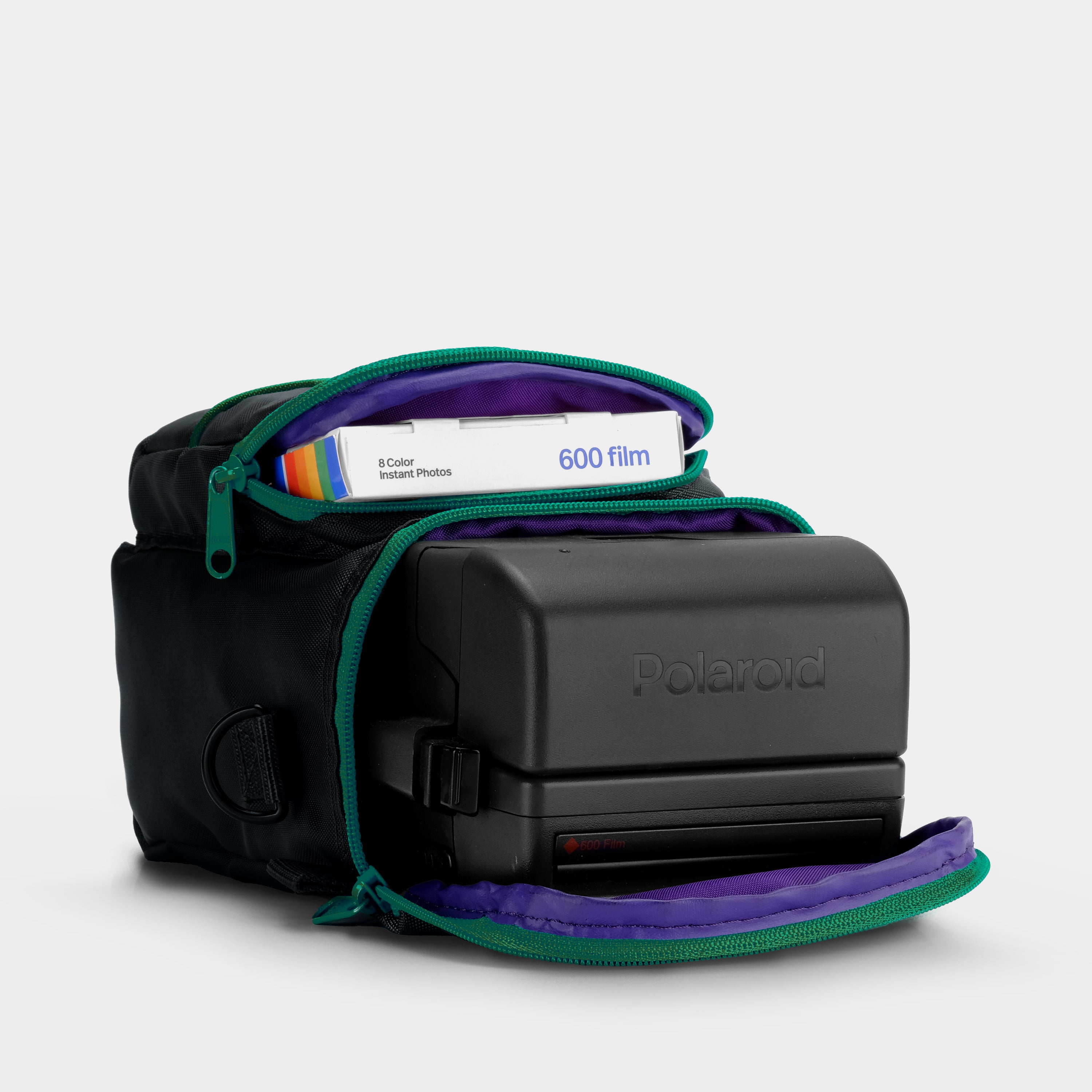 Coast Black and Green Instant Camera Bag