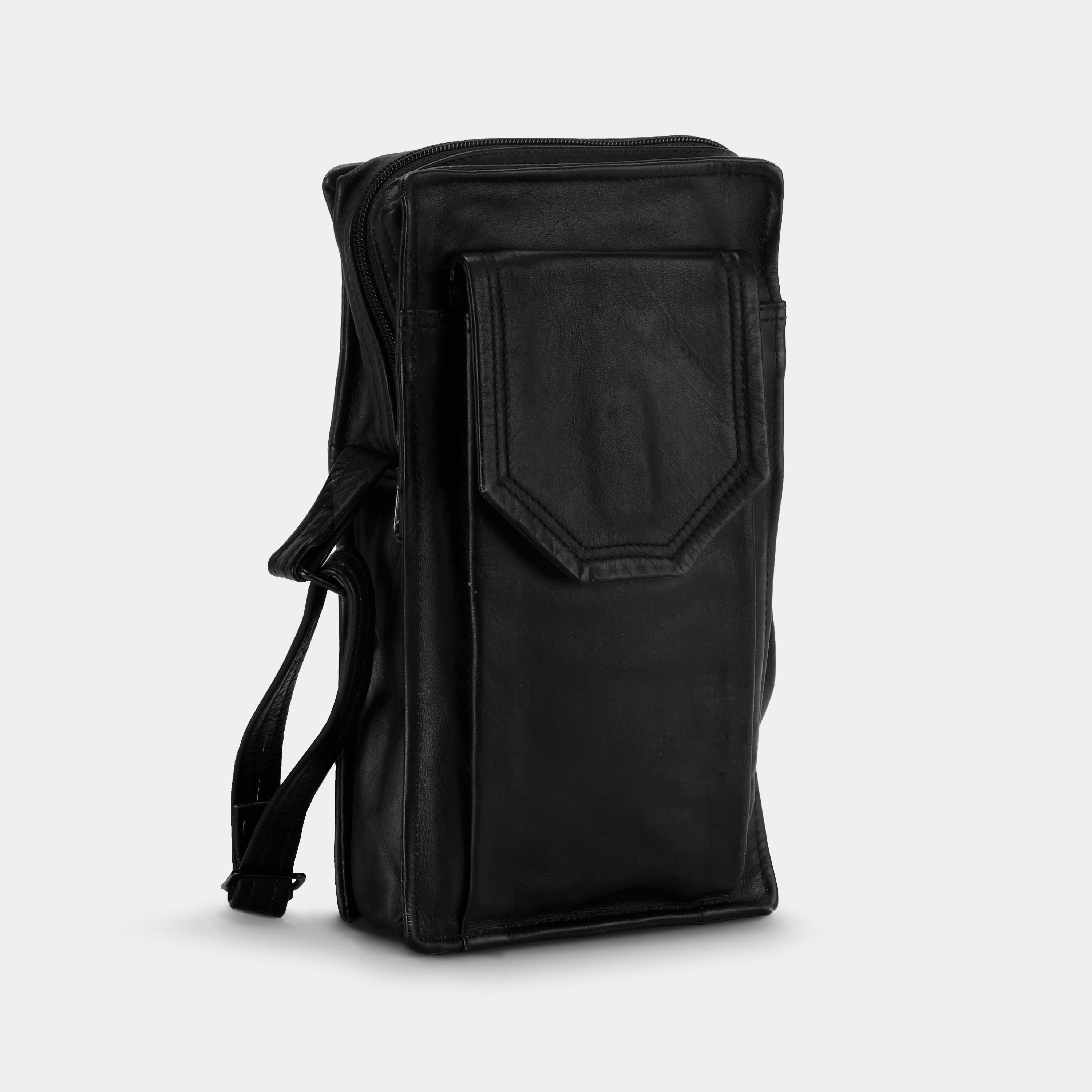 Black Leather 680 Camera Case