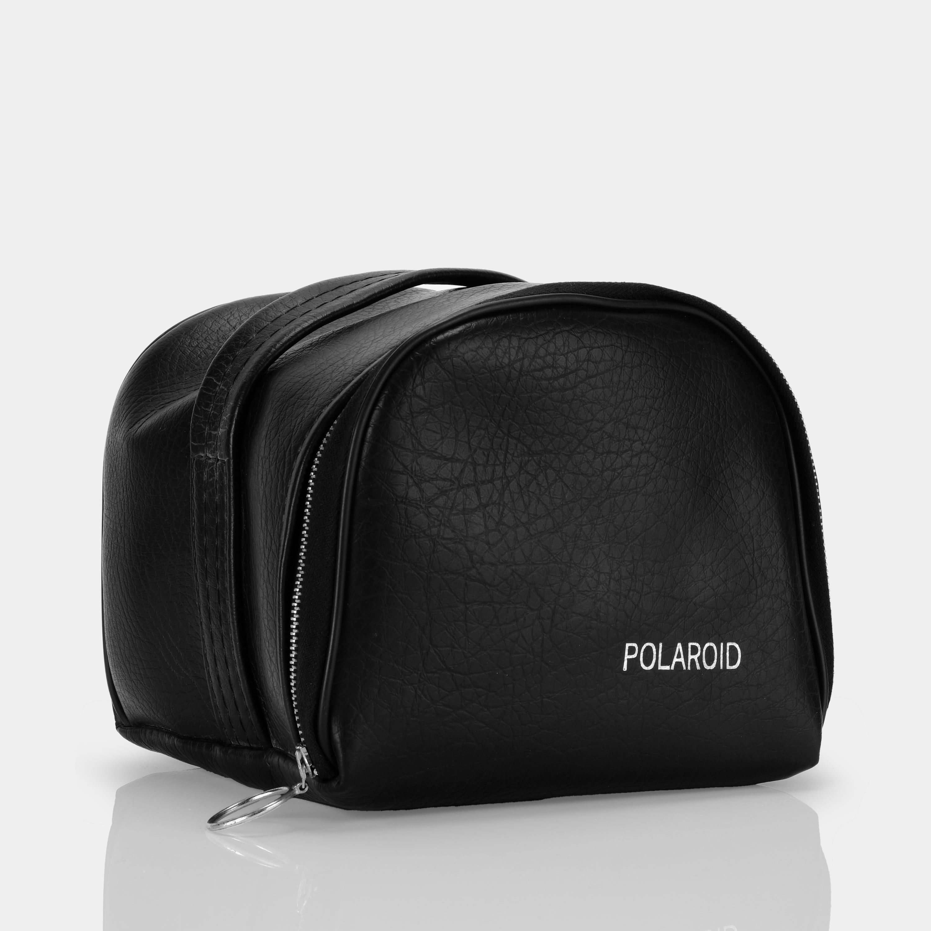 Polaroid Black Leather Instant Camera Bag