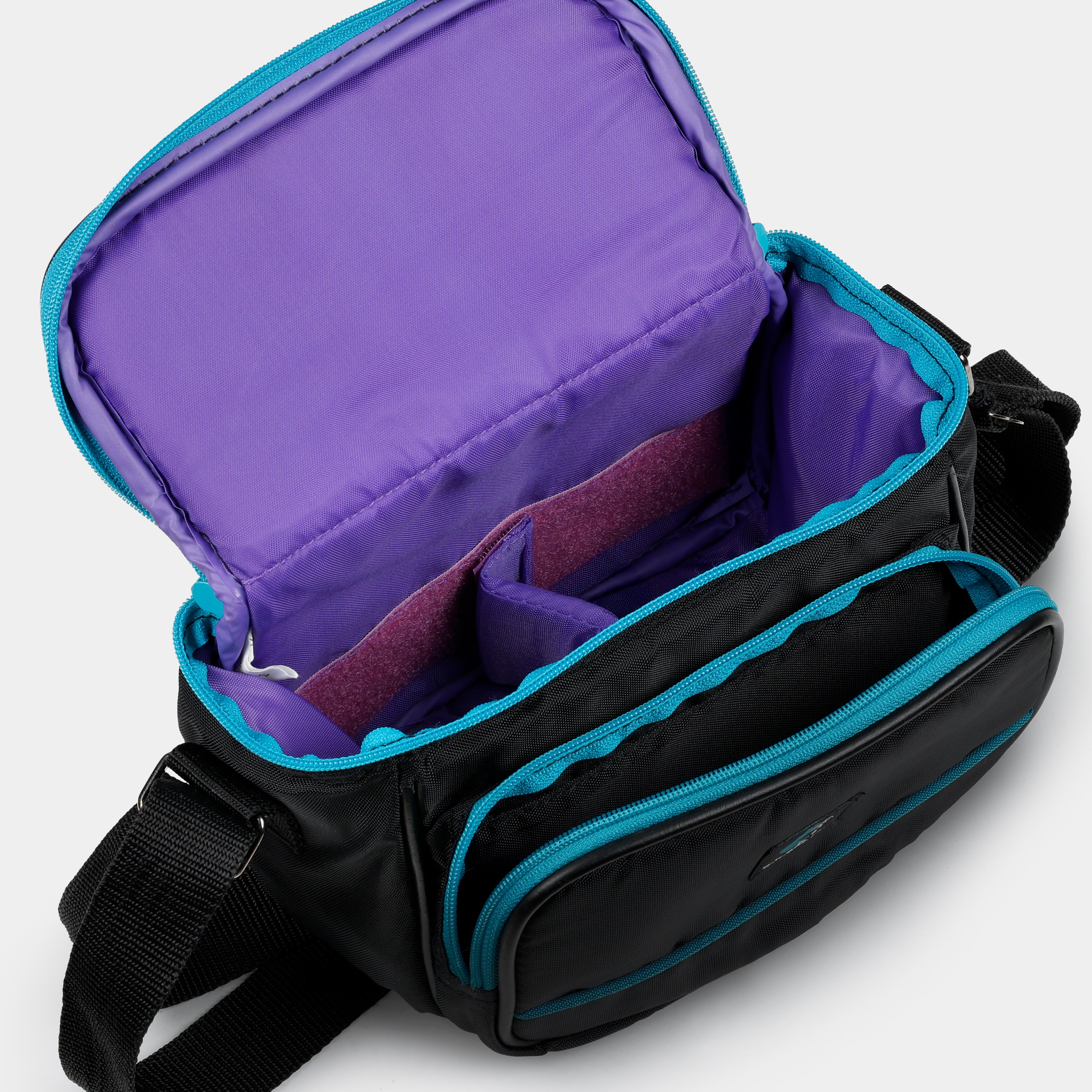 Coast Black and Teal Camera Bag