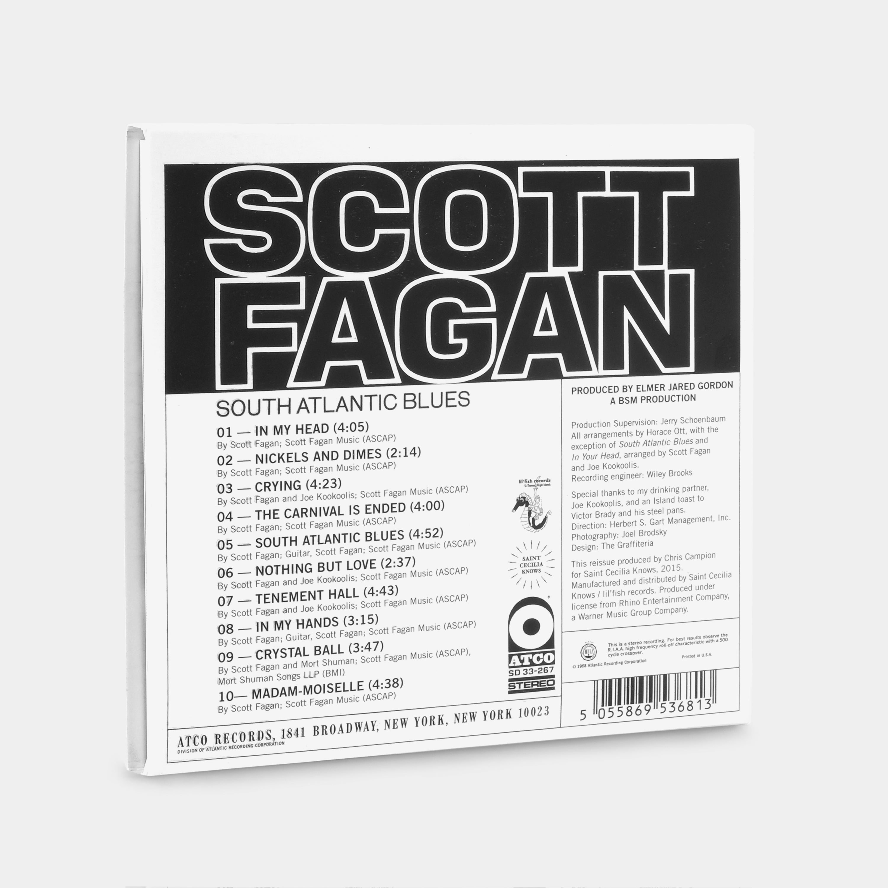 Scott Fagan - South Atlantic Blues CD