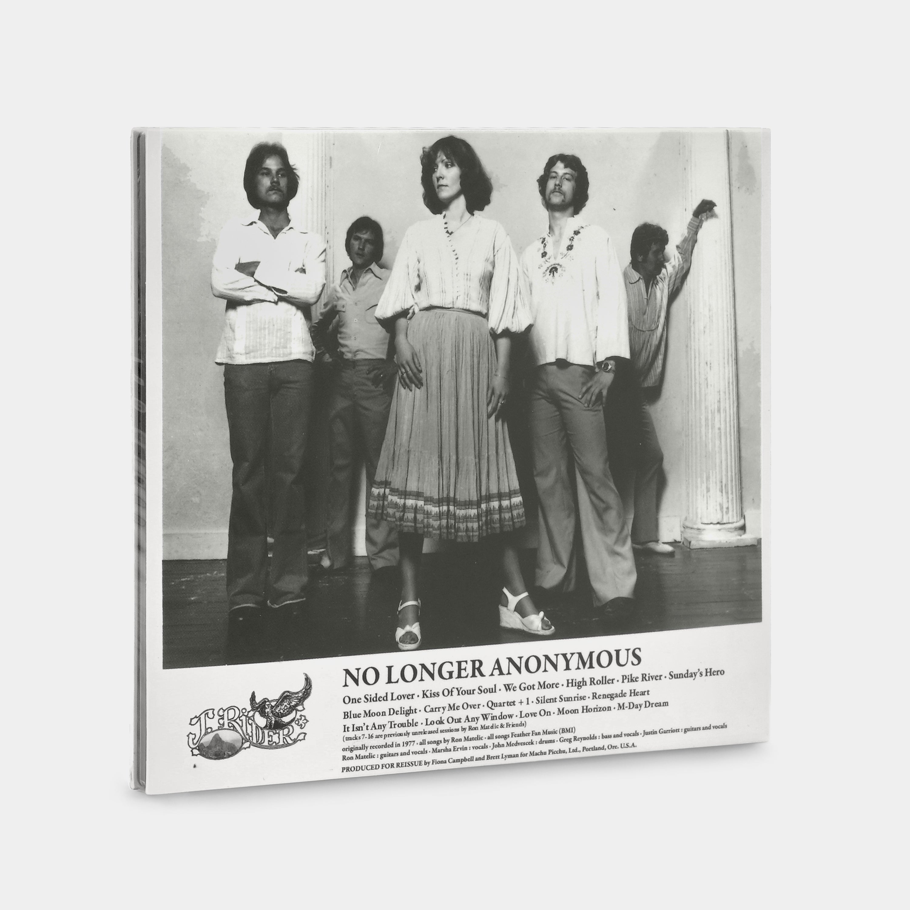 J. Rider - No Longer Anonymous CD