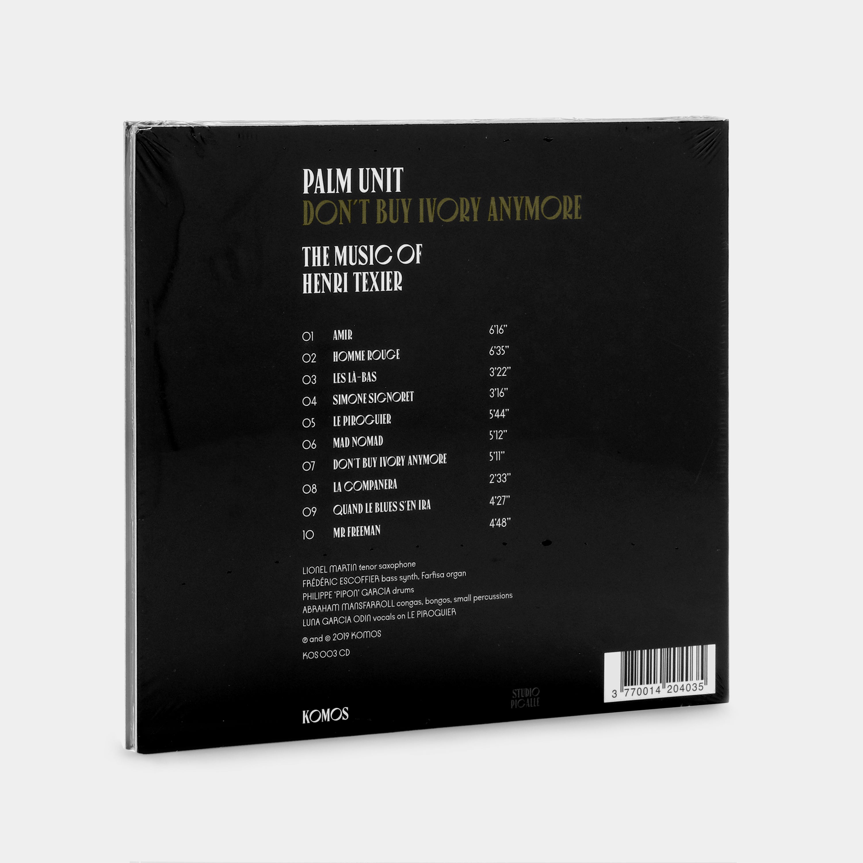 Palm Unit - Don't Buy Ivory Anymore CD