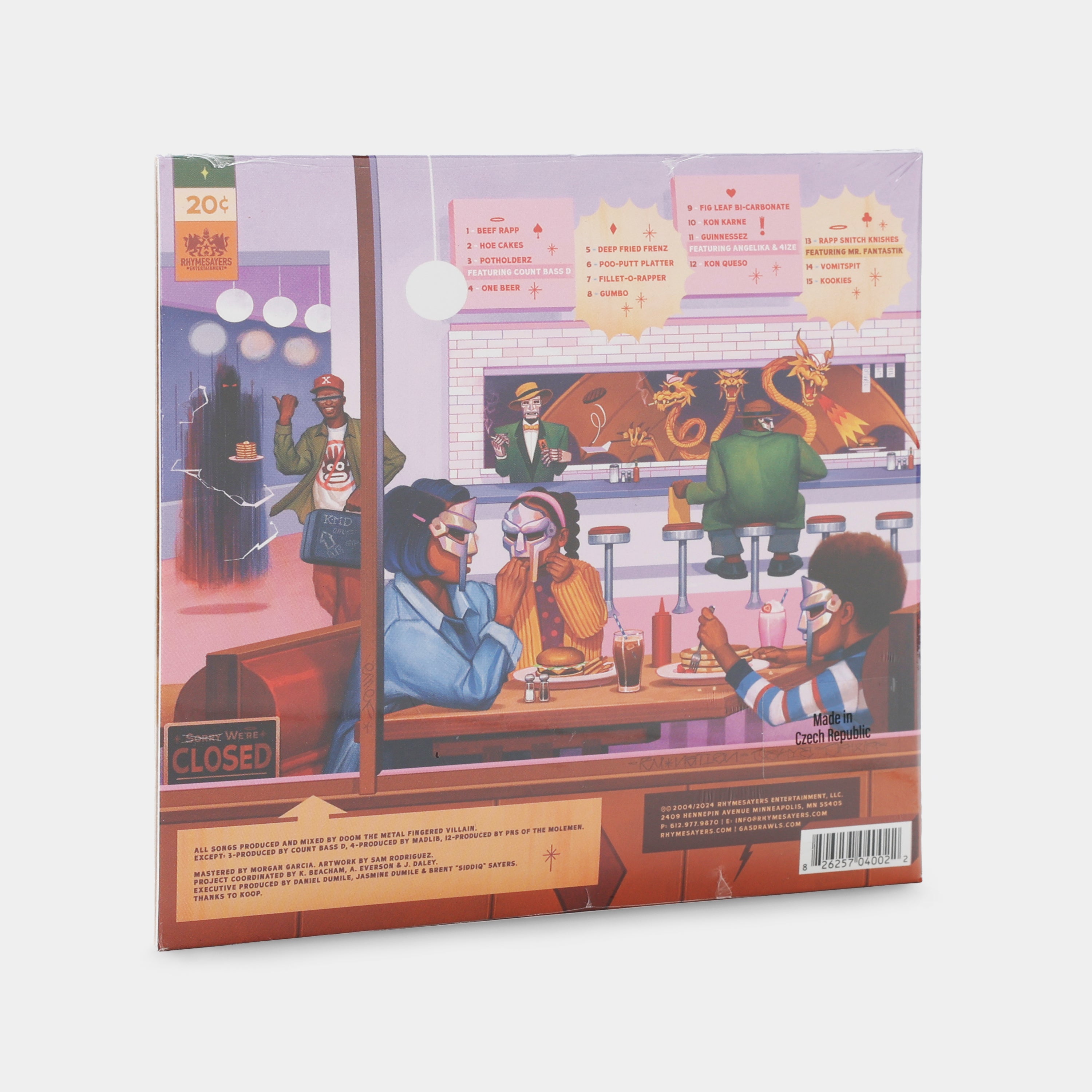 MF Doom - MM..Food (20th Anniversary Edition) CD