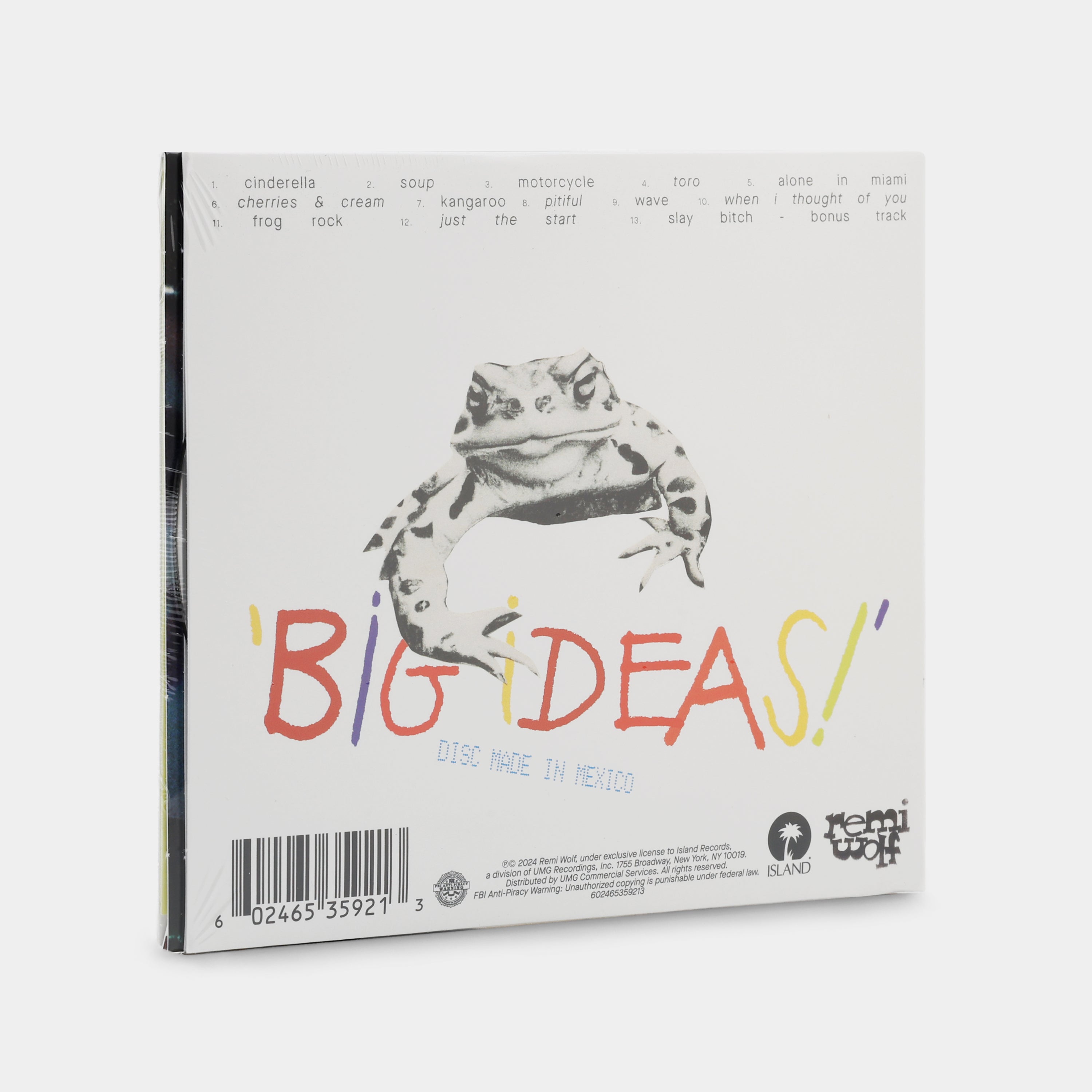 Remi Wolf - Big Ideas CD